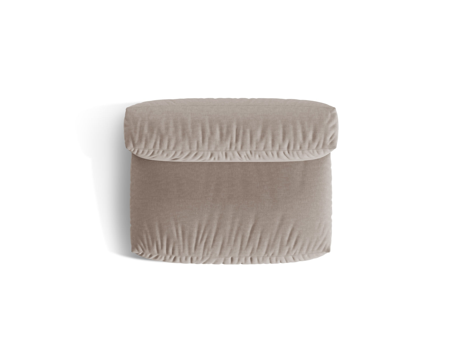 Eleganter Martina Modul Armless 1 Sitzer in stilvollem Dunkelbeige, ideal für vielseitige Wohnkonzepte und entspannte Momente.