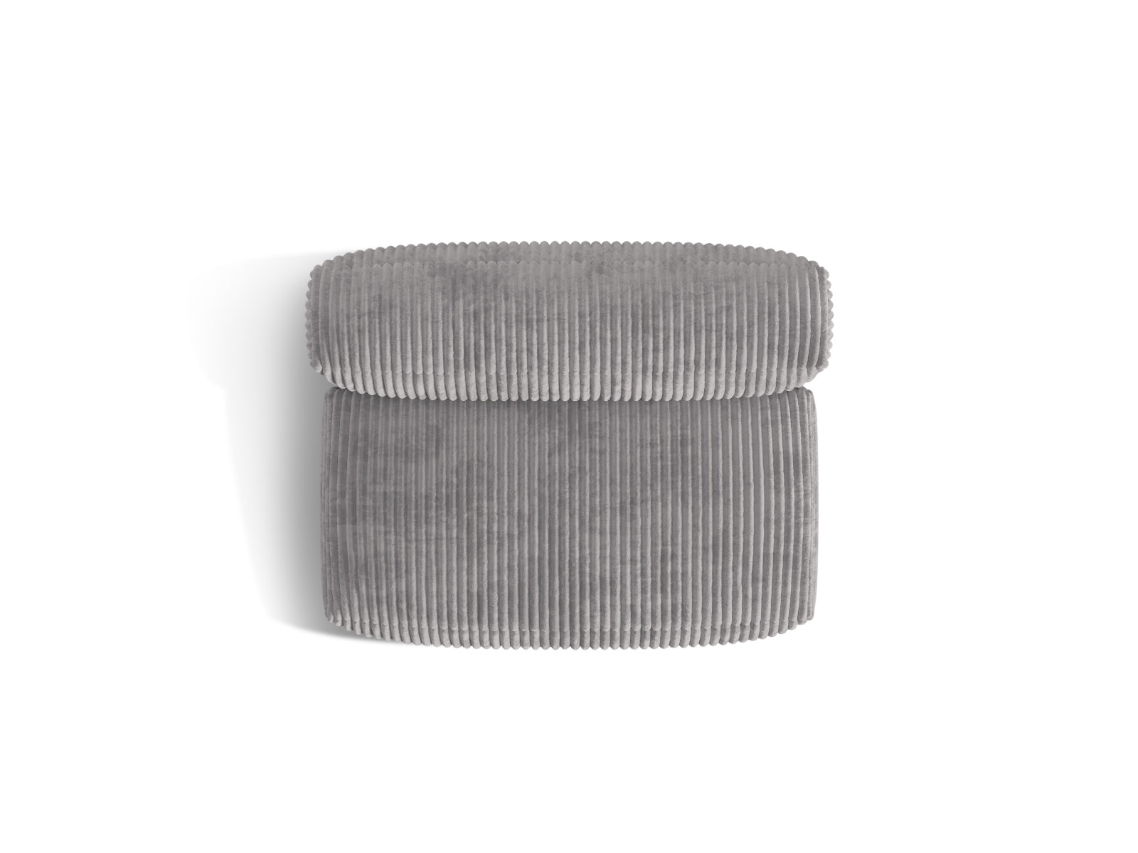 Eleganter Martina Modul Armless 1 Sitzer in stilvollem Grau, ideal für flexible Wohnlösungen und modernes Design.