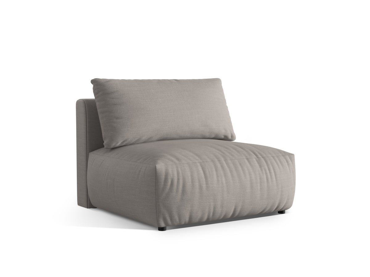 Chris Modul Armless 1 Sitzer in Natural-LINS präsentiert im Onlineshop von KAQTU Design AG. Modulares Sofa ist von Micadoni