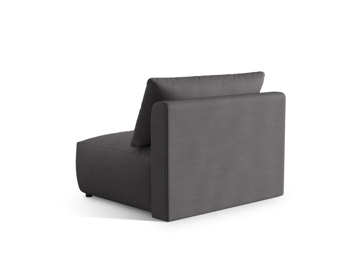 Chris Modul Armless 1 Sitzer in Sand-LINS präsentiert im Onlineshop von KAQTU Design AG. Modulares Sofa ist von Micadoni