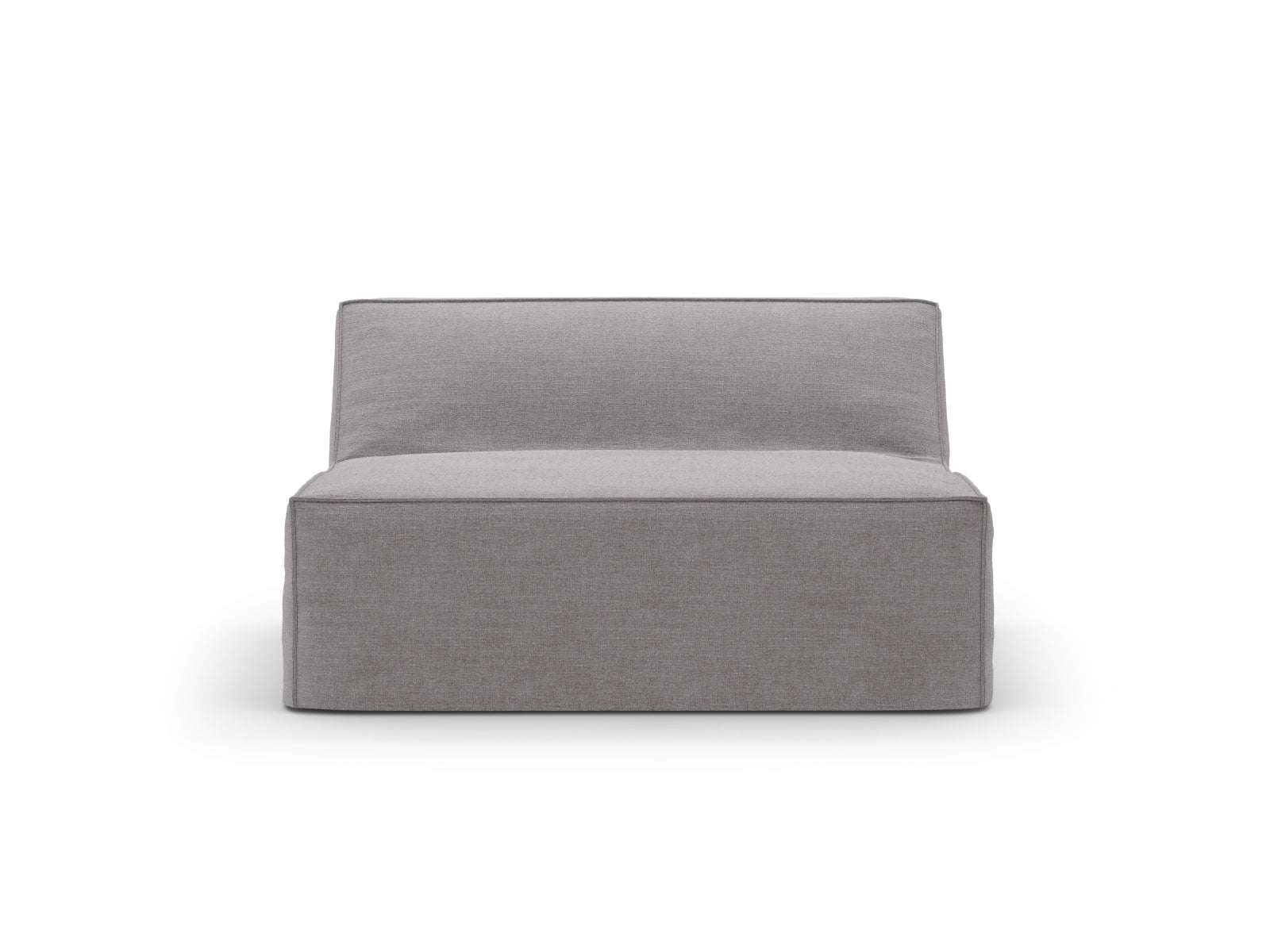 Jodie Modul Armless 1 Sitzer in Warm grey präsentiert im Onlineshop von KAQTU Design AG. Modulares Sofa ist von Micadoni