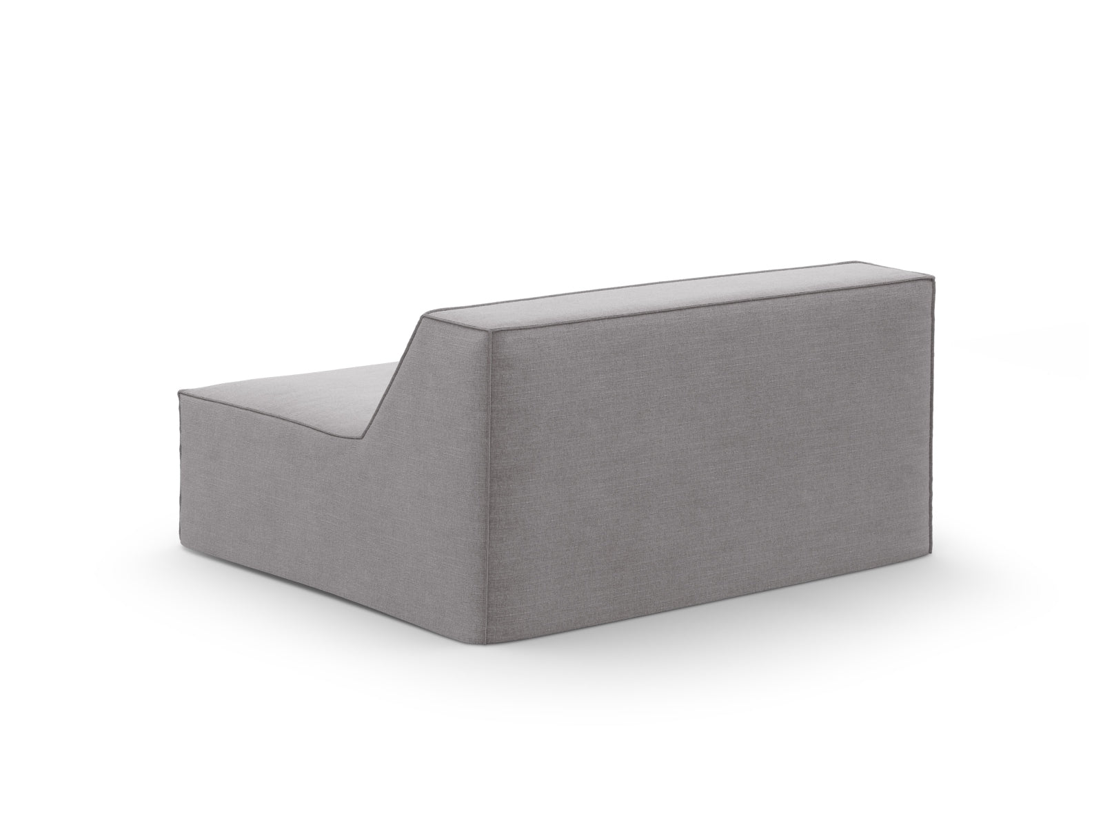 Jodie Modul Armless 1 Sitzer in Warm grey präsentiert im Onlineshop von KAQTU Design AG. Modulares Sofa ist von Micadoni