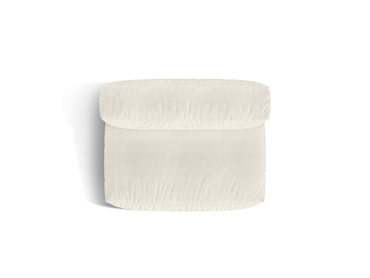 1-Sitzer Sofa Martina Wide in Ivory-Monet präsentiert im Onlineshop von KAQTU Design AG. Modulares Sofa ist von Micadoni