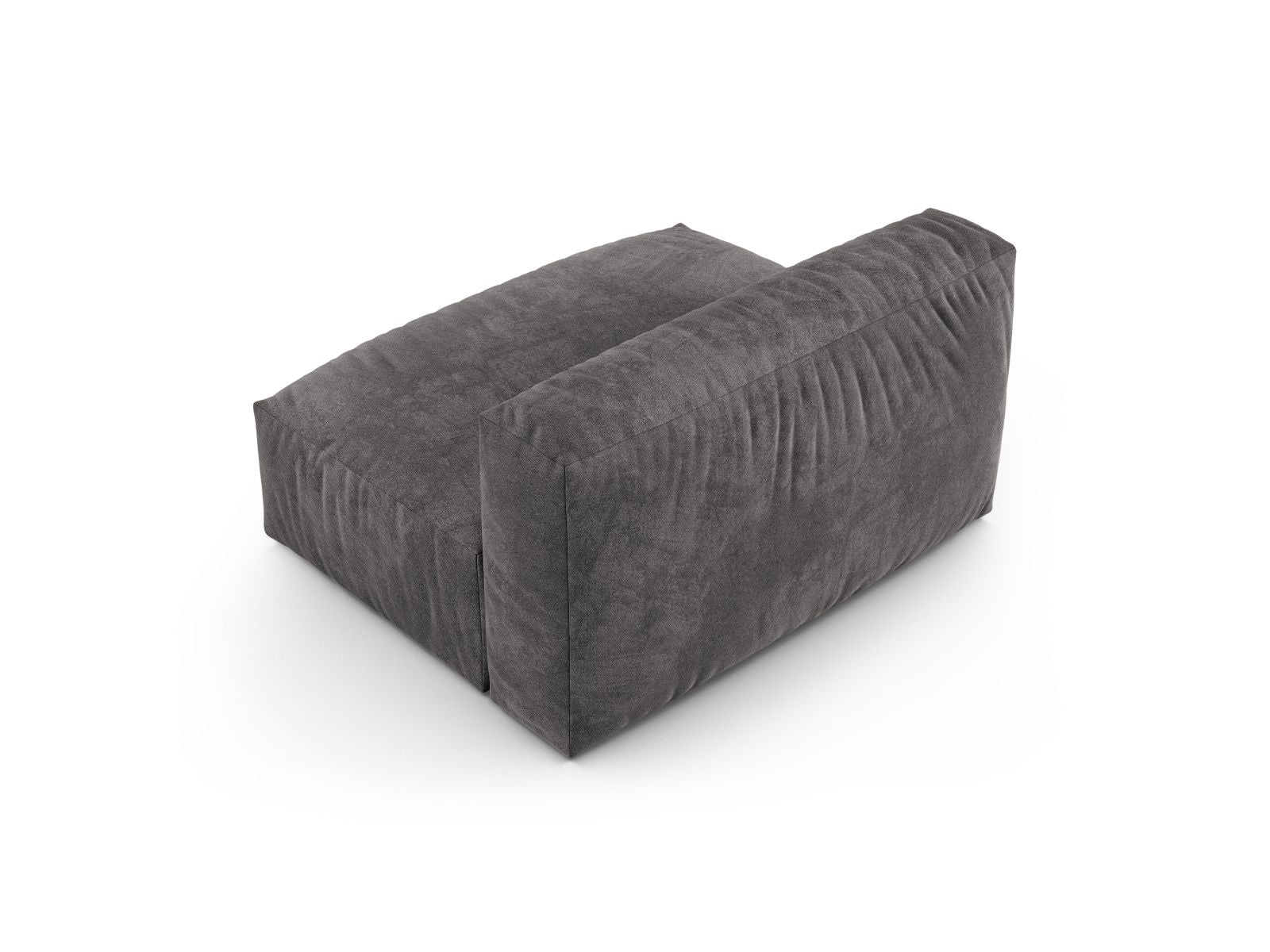 Elegantes 1-Sitzer Sofa Martina Wide XL in modernem Grauton, ideal für individuelle Wohnräume und entspannte Stunden.