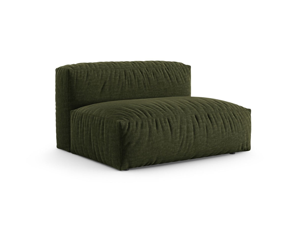 1-Sitzer Sofa Martina Wide XL in Green-Boston präsentiert im Onlineshop von KAQTU Design AG. Modulares Sofa ist von Micadoni