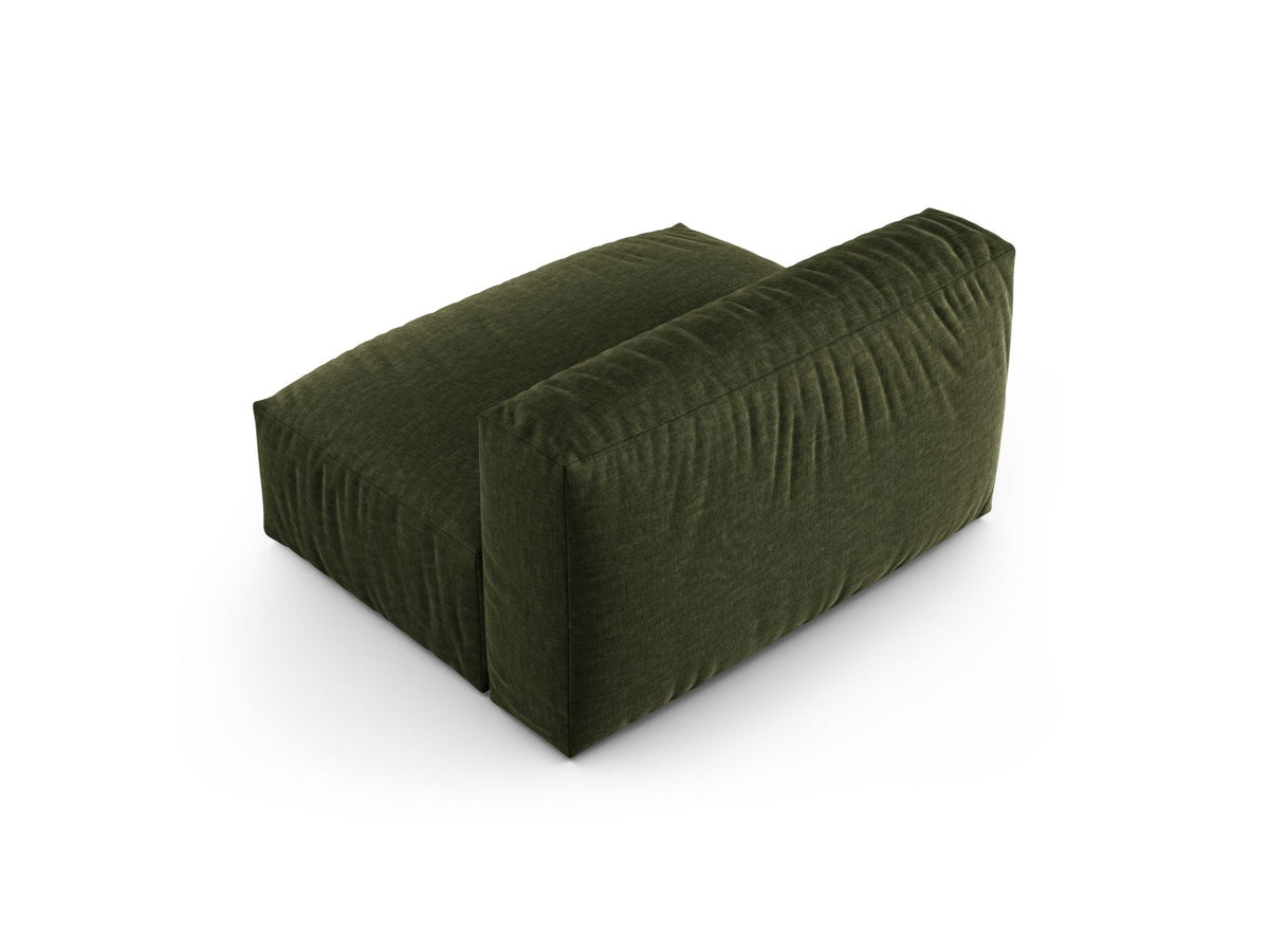 1-Sitzer Sofa Martina Wide XL in Green-Boston präsentiert im Onlineshop von KAQTU Design AG. Modulares Sofa ist von Micadoni