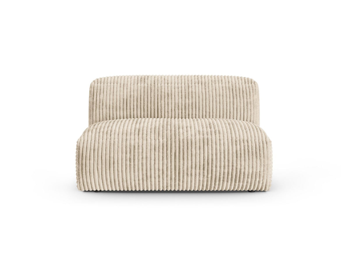 1-Sitzer Sofa Martina Wide XL in Light Beige-Tilia präsentiert im Onlineshop von KAQTU Design AG. Modulares Sofa ist von Micadoni