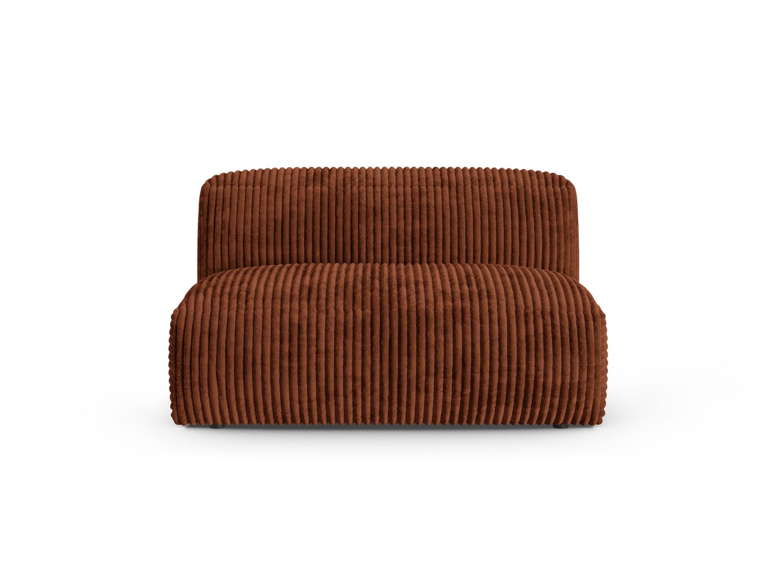 1-Sitzer Sofa Martina Wide XL in Brick-Tilia präsentiert im Onlineshop von KAQTU Design AG. Modulares Sofa ist von Micadoni