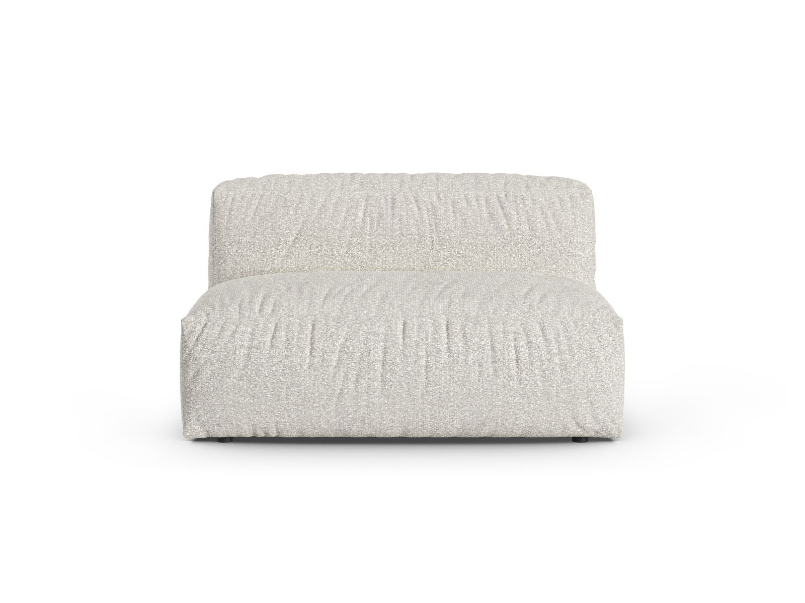 1-Sitzer Sofa Martina Wide XL in Grey Beige Melange-Monet präsentiert im Onlineshop von KAQTU Design AG. Modulares Sofa ist von Micadoni