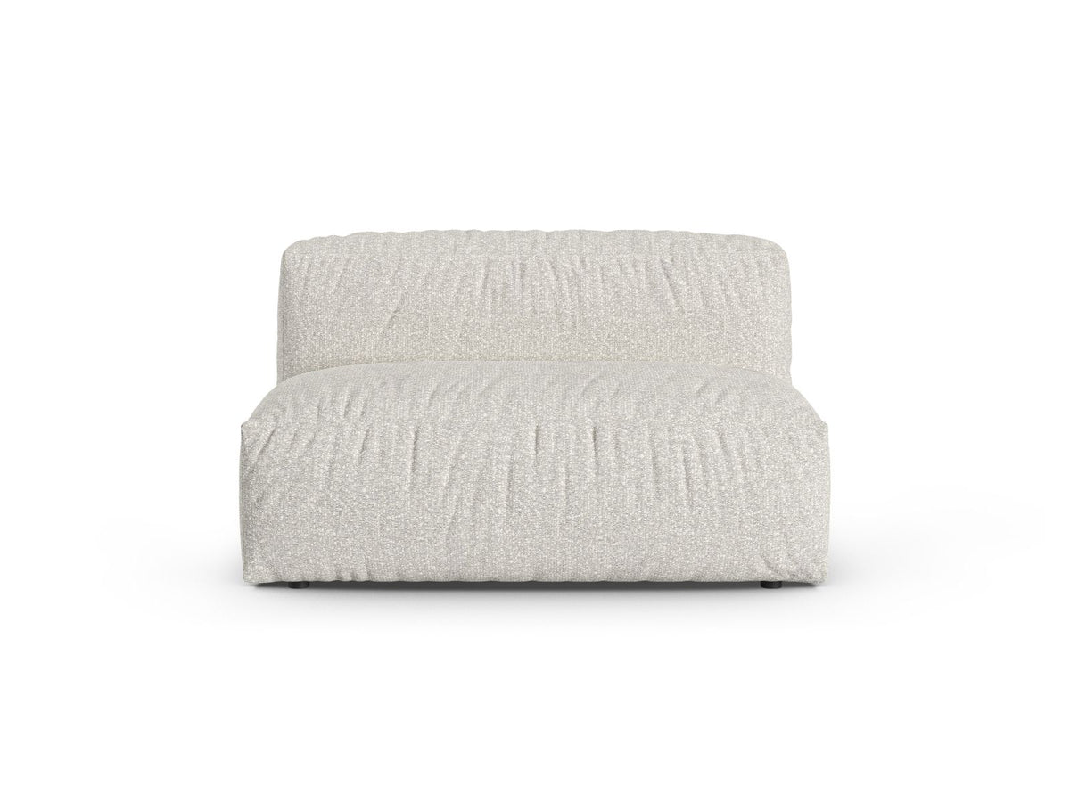1-Sitzer Sofa Martina Wide XL in Grey Beige Melange-Monet präsentiert im Onlineshop von KAQTU Design AG. Modulares Sofa ist von Micadoni