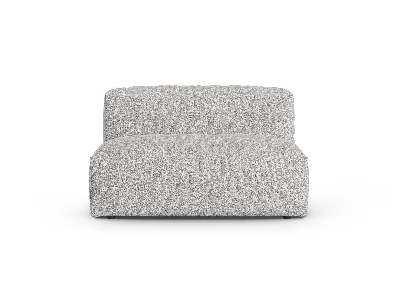 1-Sitzer Sofa Martina Wide XL in Silver-Monet präsentiert im Onlineshop von KAQTU Design AG. Modulares Sofa ist von Micadoni
