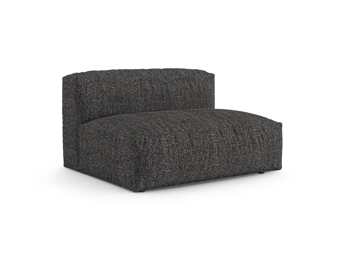 1-Sitzer Sofa Martina Wide XL in Anthracite-Monet präsentiert im Onlineshop von KAQTU Design AG. Modulares Sofa ist von Micadoni