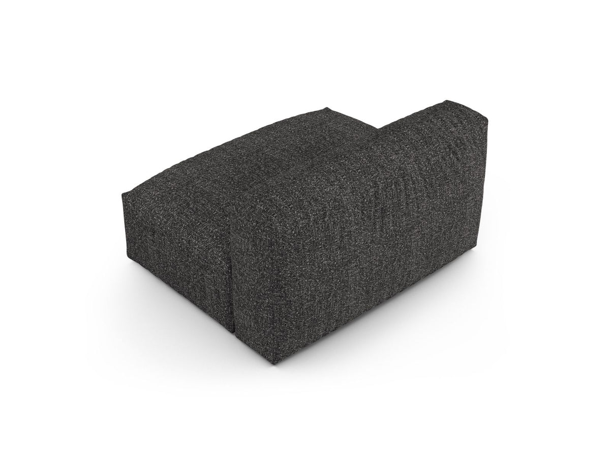 1-Sitzer Sofa Martina Wide XL in Anthracite-Monet präsentiert im Onlineshop von KAQTU Design AG. Modulares Sofa ist von Micadoni