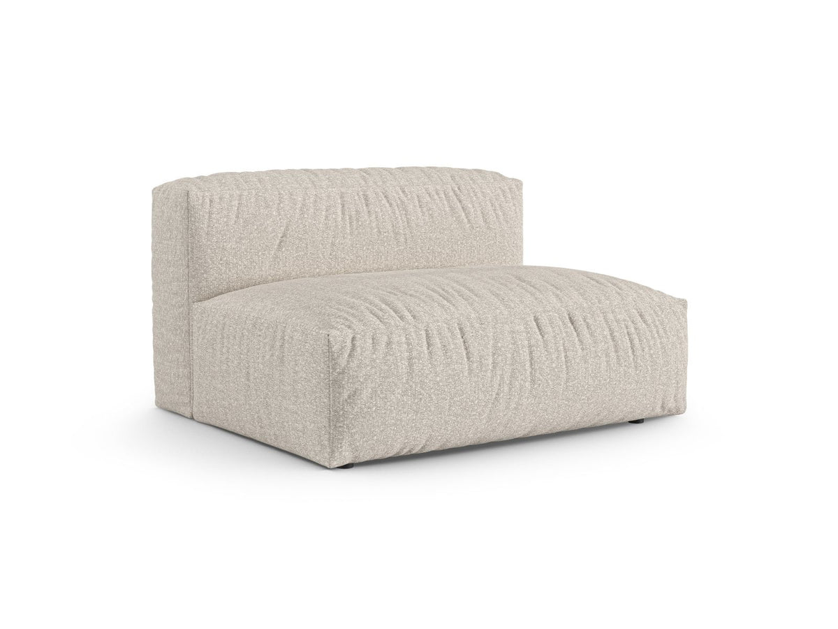 1-Sitzer Sofa Martina Wide XL in Beige-Monet präsentiert im Onlineshop von KAQTU Design AG. Modulares Sofa ist von Micadoni