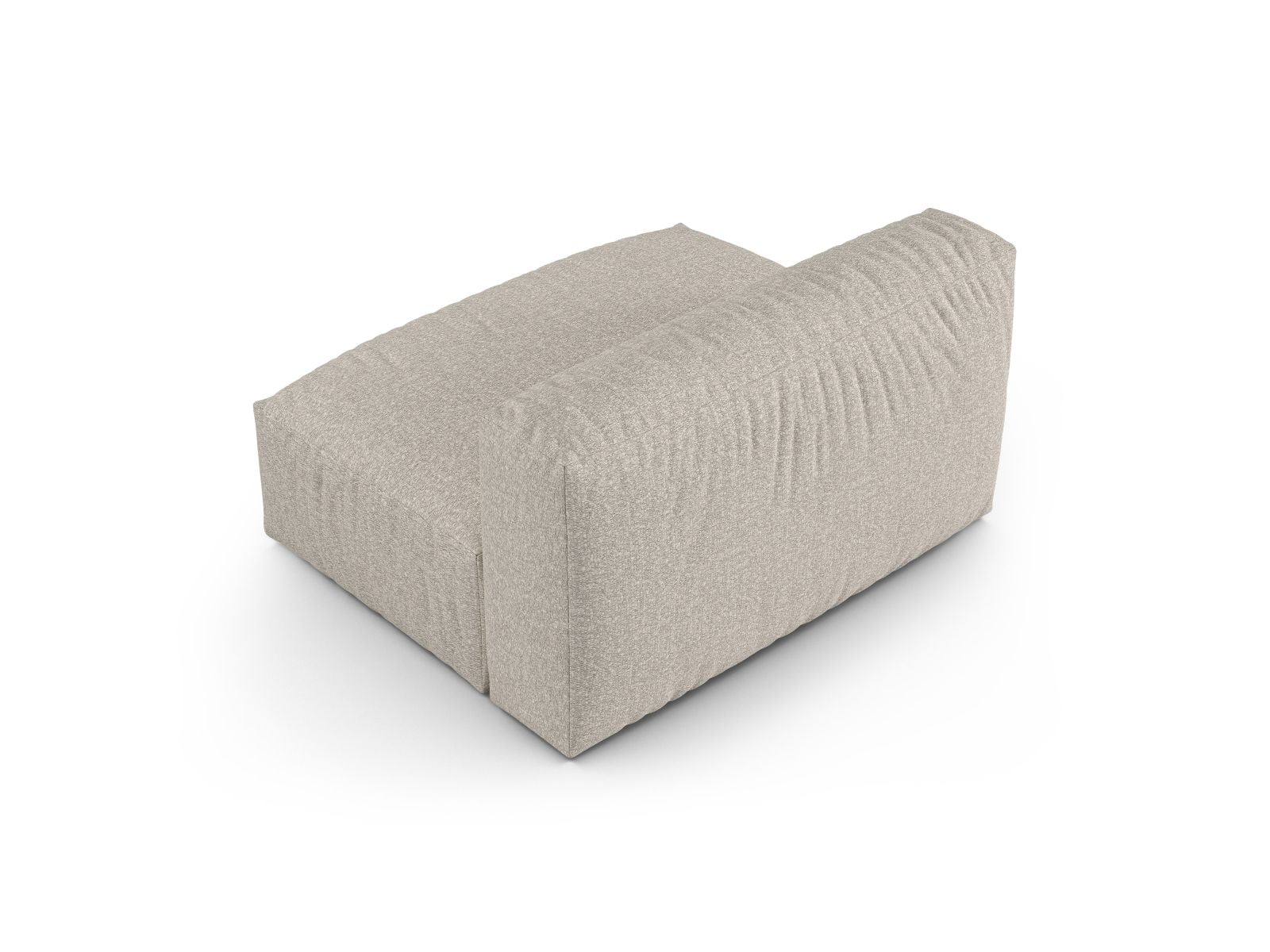 Beige 1-Sitzer Sofa Martina Wide XL von Micadoni, perfekt für elegante Interiors, vereint modernen Stil mit hohem Sitzkomfort.