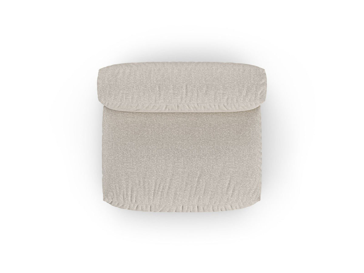 1-Sitzer Sofa Martina Wide XL in Beige-Monet präsentiert im Onlineshop von KAQTU Design AG. Modulares Sofa ist von Micadoni