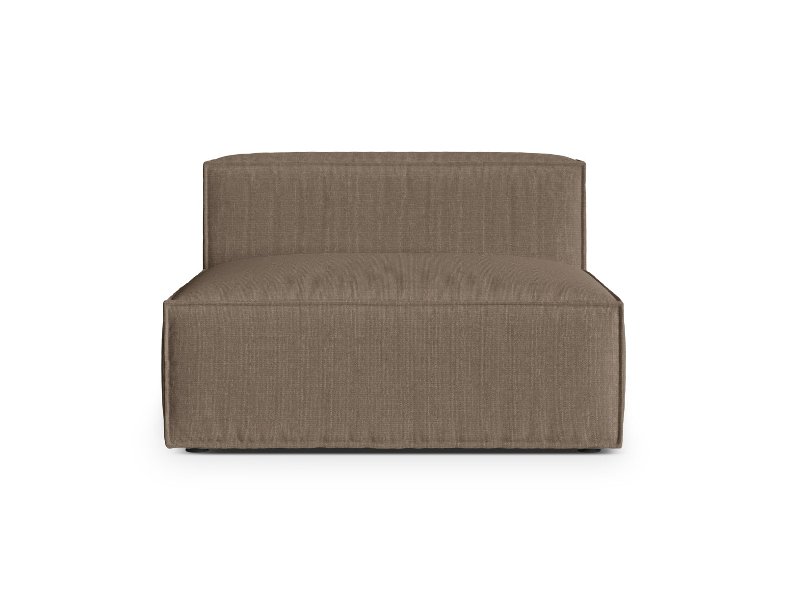2-Sitzer Modul Armless Nuria in Cappuccino-Liberty präsentiert im Onlineshop von KAQTU Design AG. Modulares Sofa ist von Micadoni