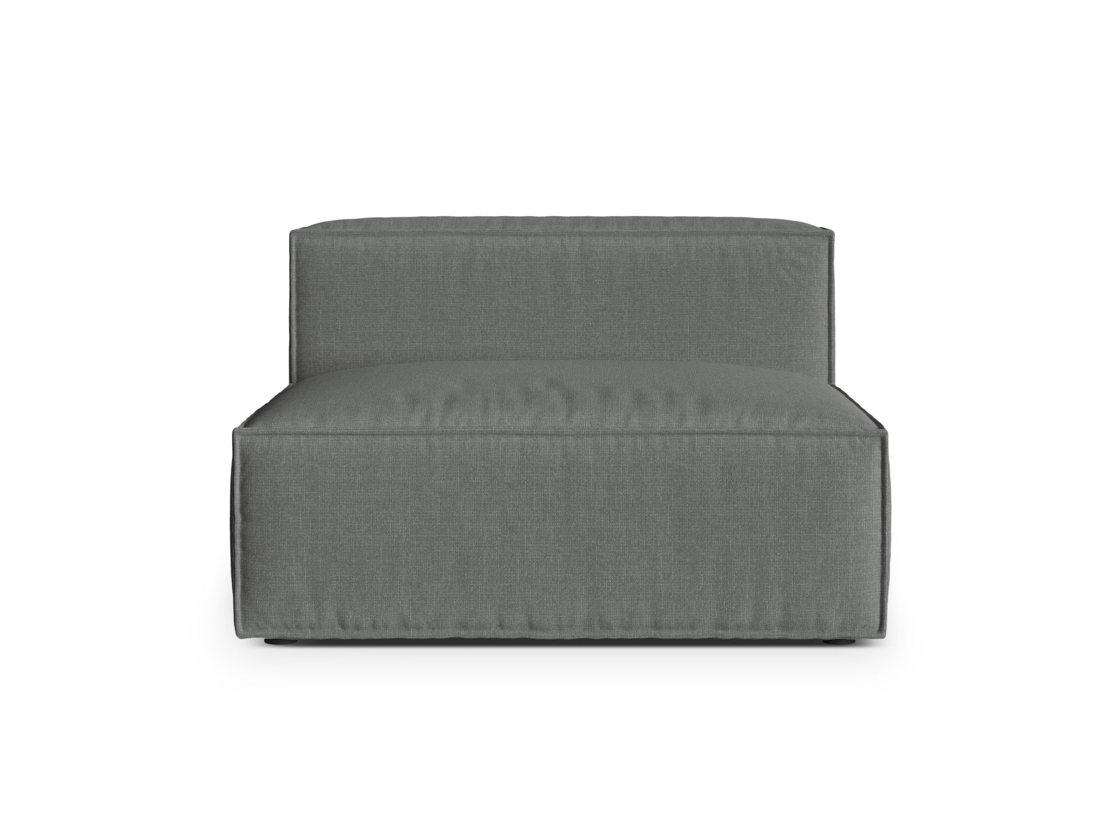 2-Sitzer Modul Armless Nuria in Grey-Liberty präsentiert im Onlineshop von KAQTU Design AG. Modulares Sofa ist von Micadoni