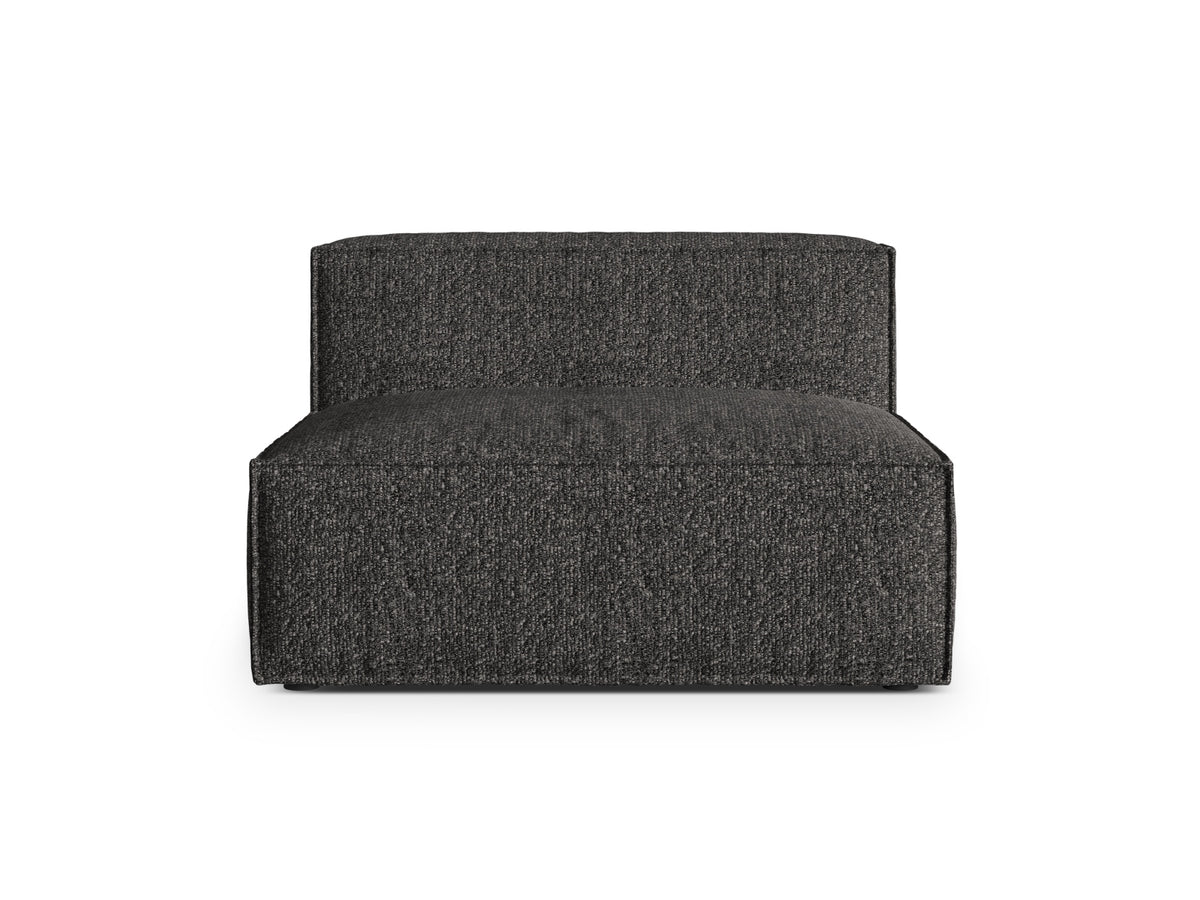Nuria Modul Armless 2 Sitzer in Anthracite-Monet präsentiert im Onlineshop von KAQTU Design AG. Modulares Sofa ist von Micadoni