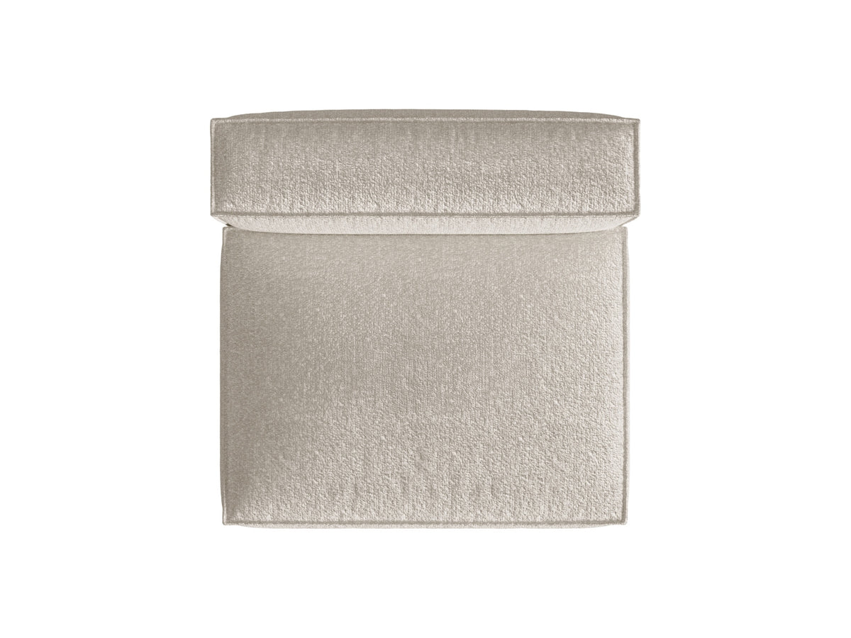 Nuria Modul Armless 2 Sitzer in Beige-Monet präsentiert im Onlineshop von KAQTU Design AG. Modulares Sofa ist von Micadoni