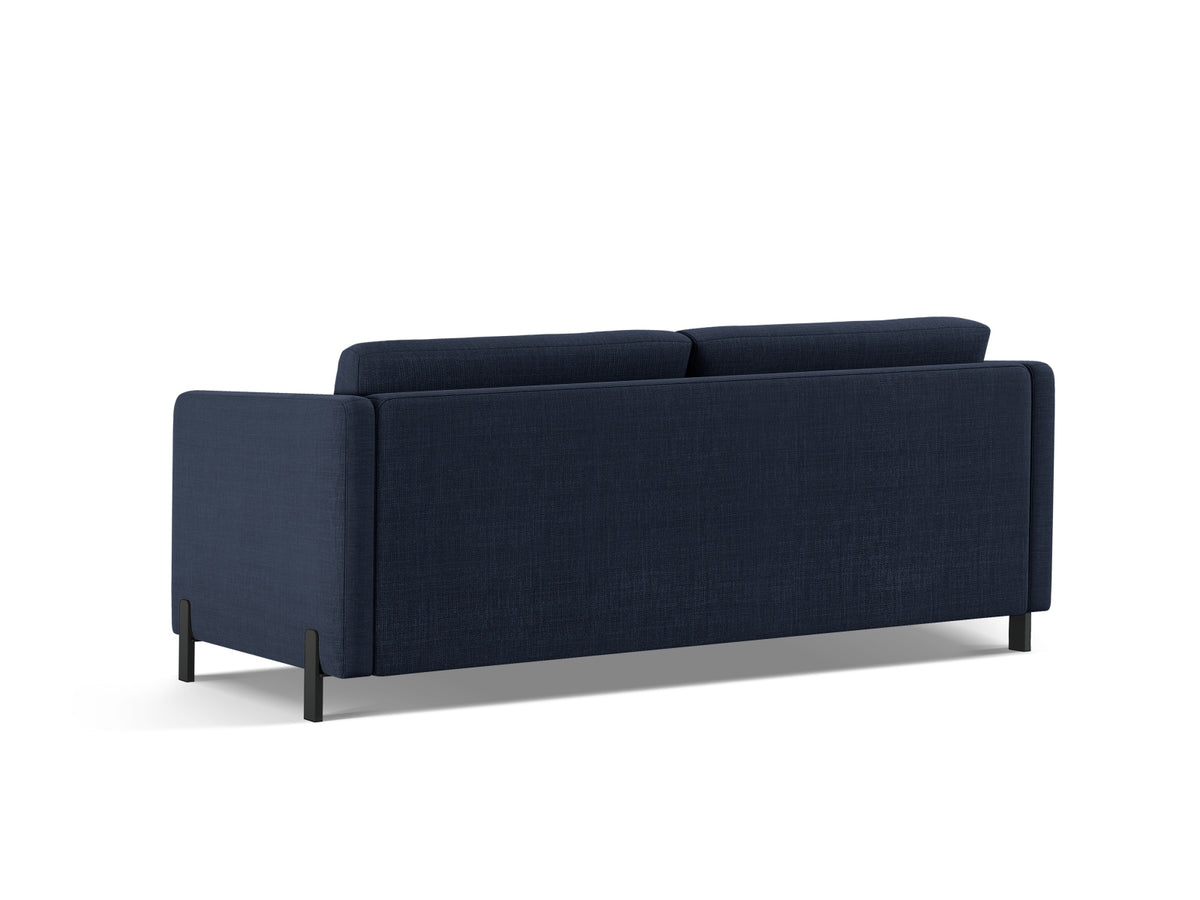 Gloria Sofa mit Schlaffunktion 2 Sitzer in Blue-Bjorn präsentiert im Onlineshop von KAQTU Design AG. Bettsofa ist von Micadoni