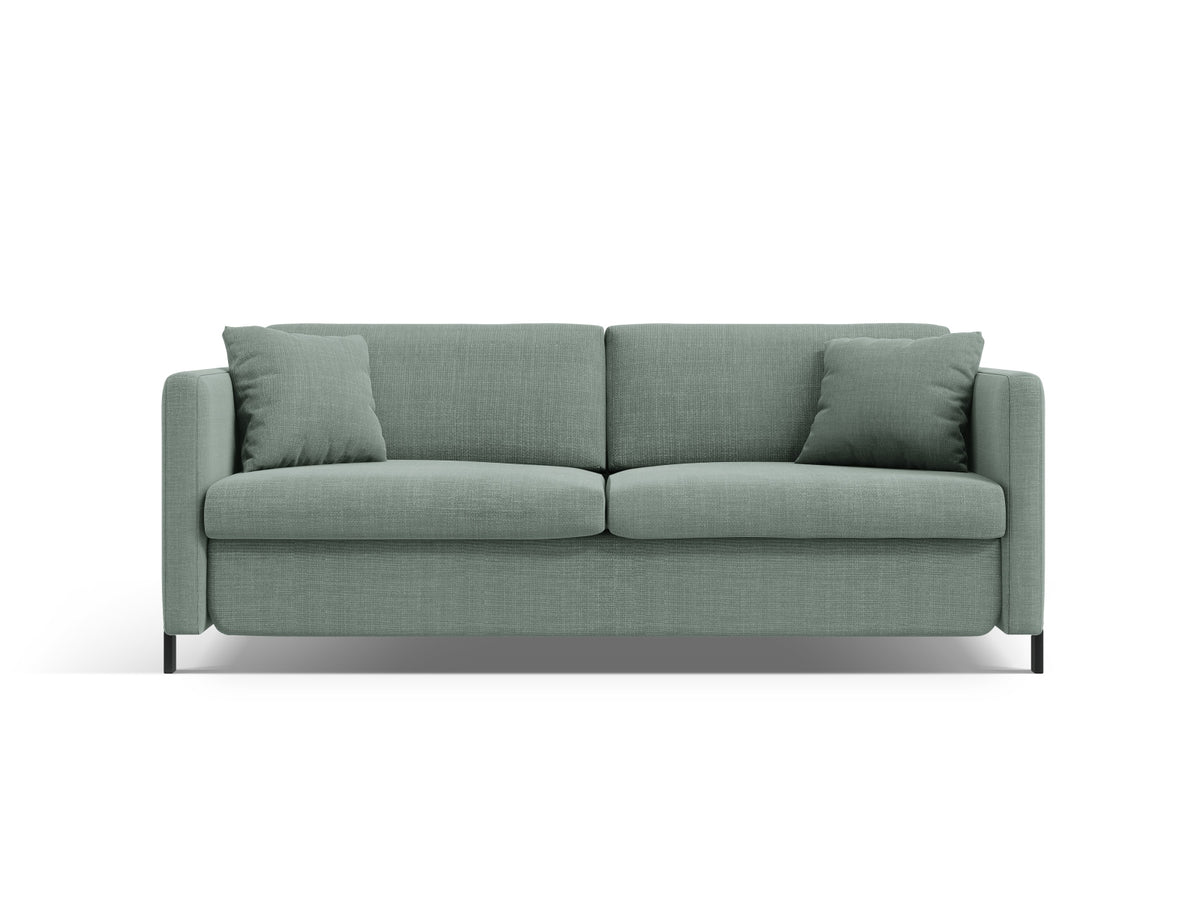 Gloria Sofa mit Schlaffunktion 2 Sitzer in Mint-Bjorn präsentiert im Onlineshop von KAQTU Design AG. Bettsofa ist von Micadoni