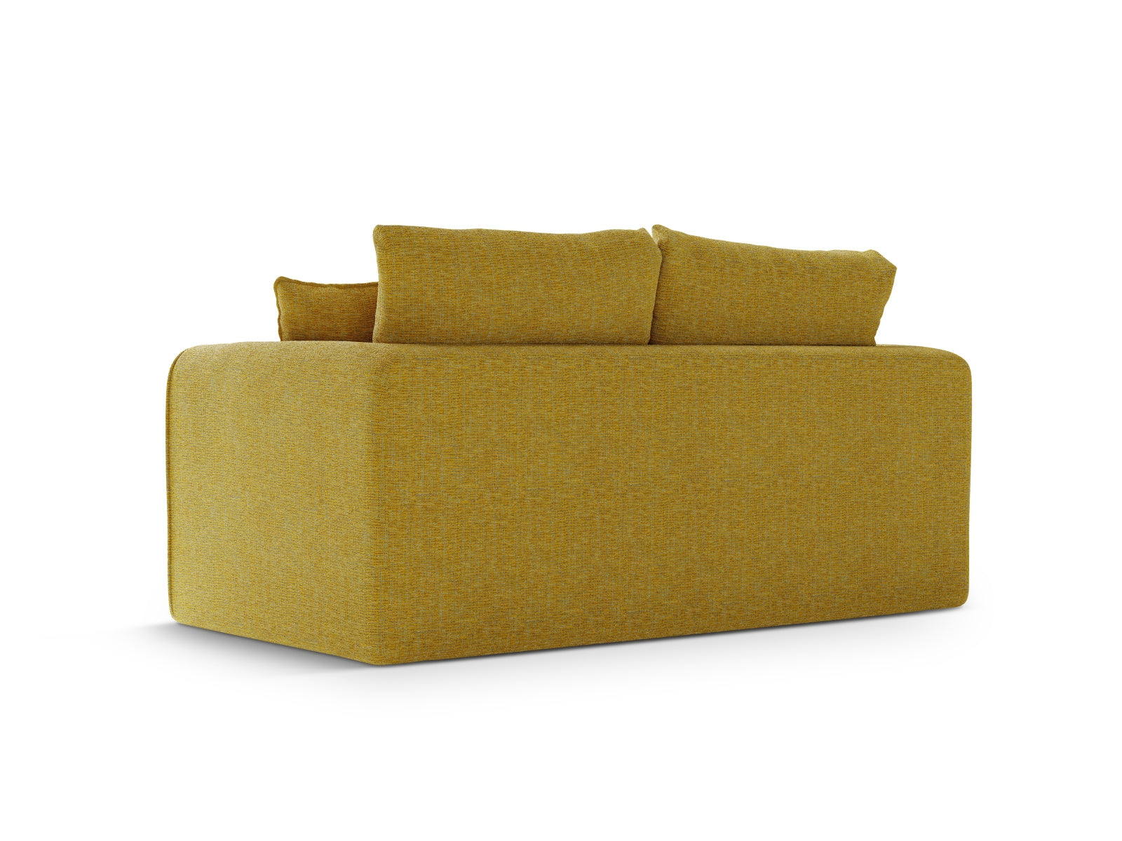 Lido Sofa mit Schlaffunktion 2 Sitzer in Sunflower Melange-Baltimore präsentiert im Onlineshop von KAQTU Design AG. Bettsofa ist von Micadoni