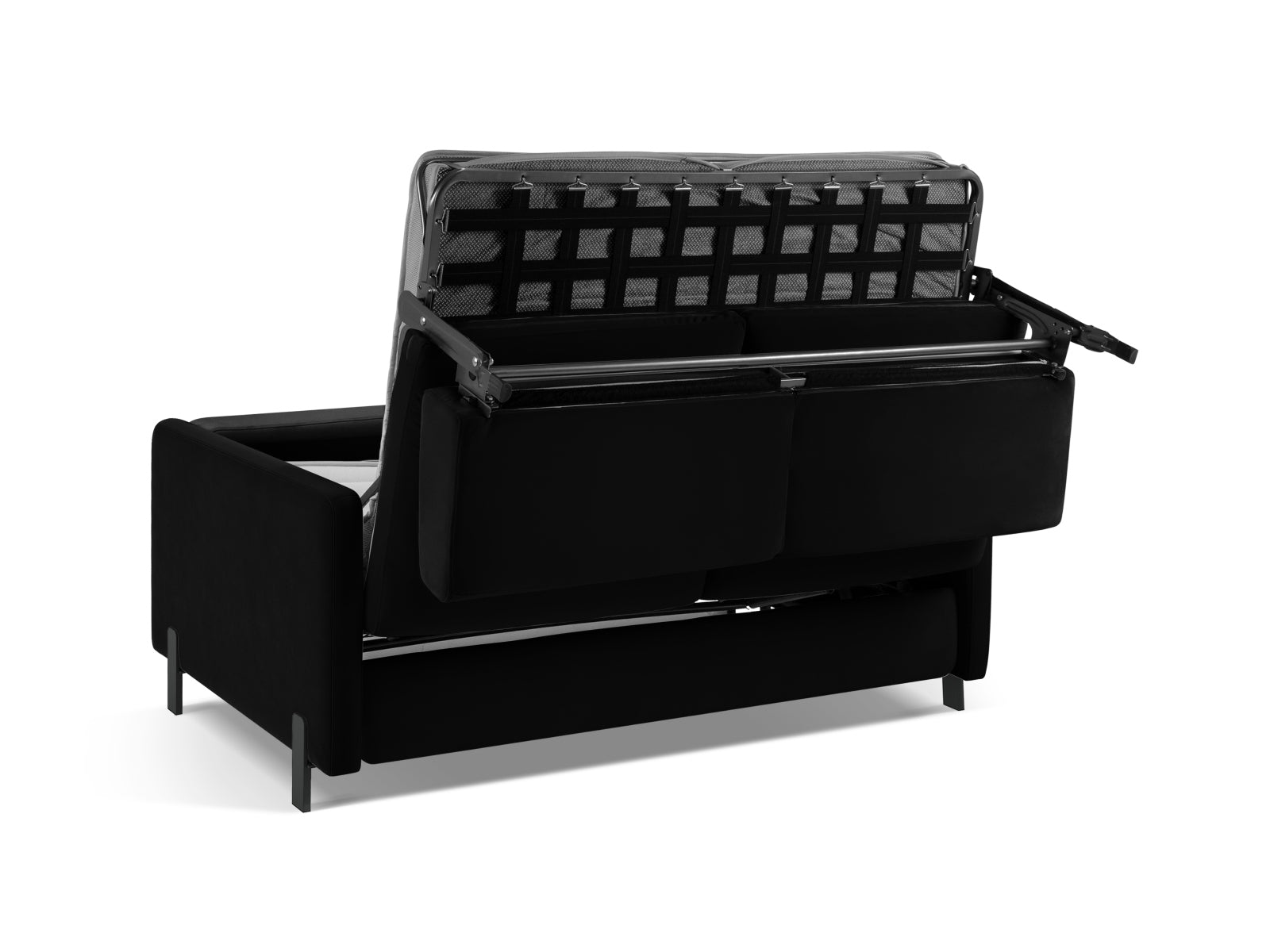 Erleben Sie das elegante Gloria Velour Sofa von Micadoni – ein 2-Sitzer mit praktischer Schlaffunktion, ideal für stilvolle Wohnräume und gemütliche Übernachtungen.