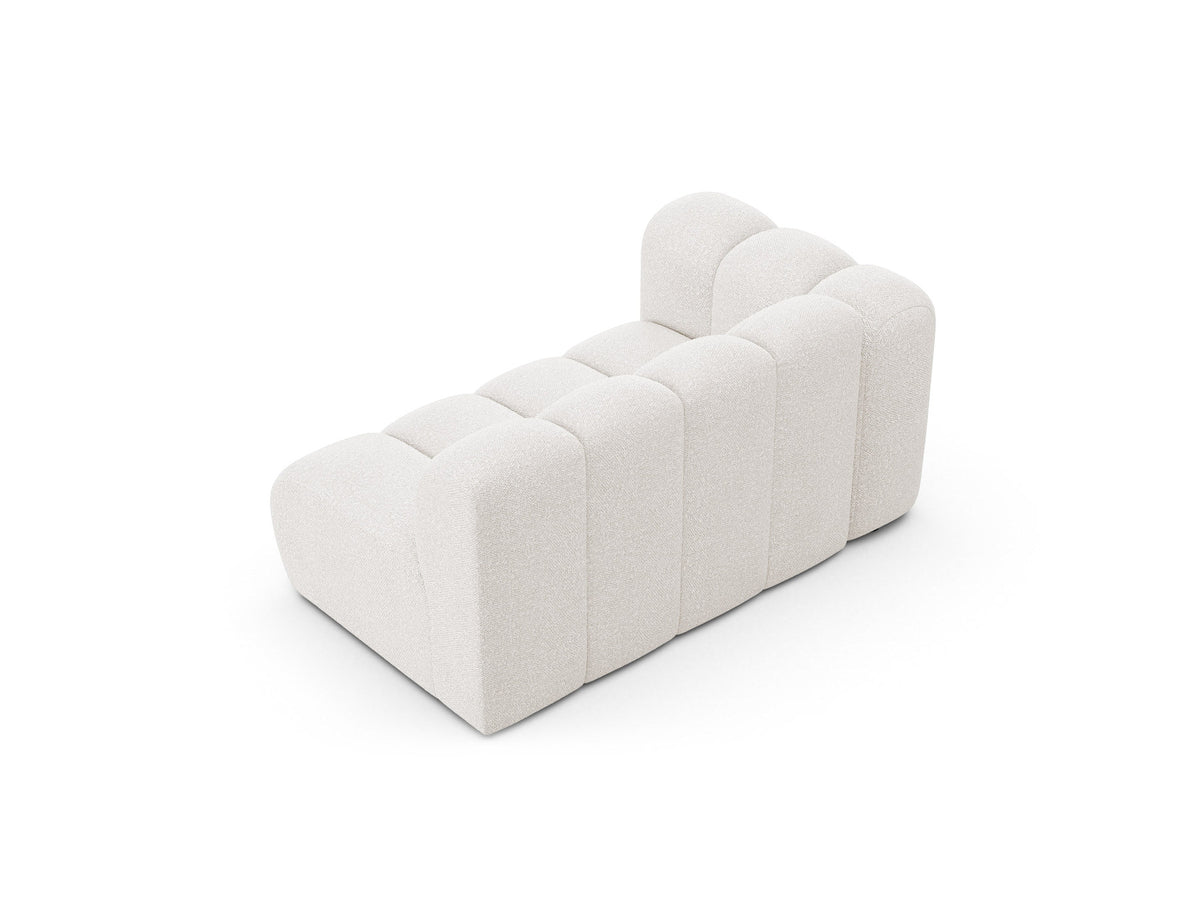 Lupine Boucle Modular Sofa links 2 Sitzer in White-Baloo präsentiert im Onlineshop von KAQTU Design AG. Modulares Sofa ist von Micadoni