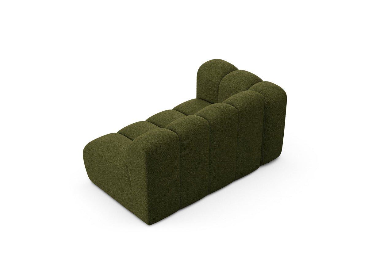 Lupine Boucle Modular Sofa links 2 Sitzer in Dark Olive Green-Baloo präsentiert im Onlineshop von KAQTU Design AG. Modulares Sofa ist von Micadoni