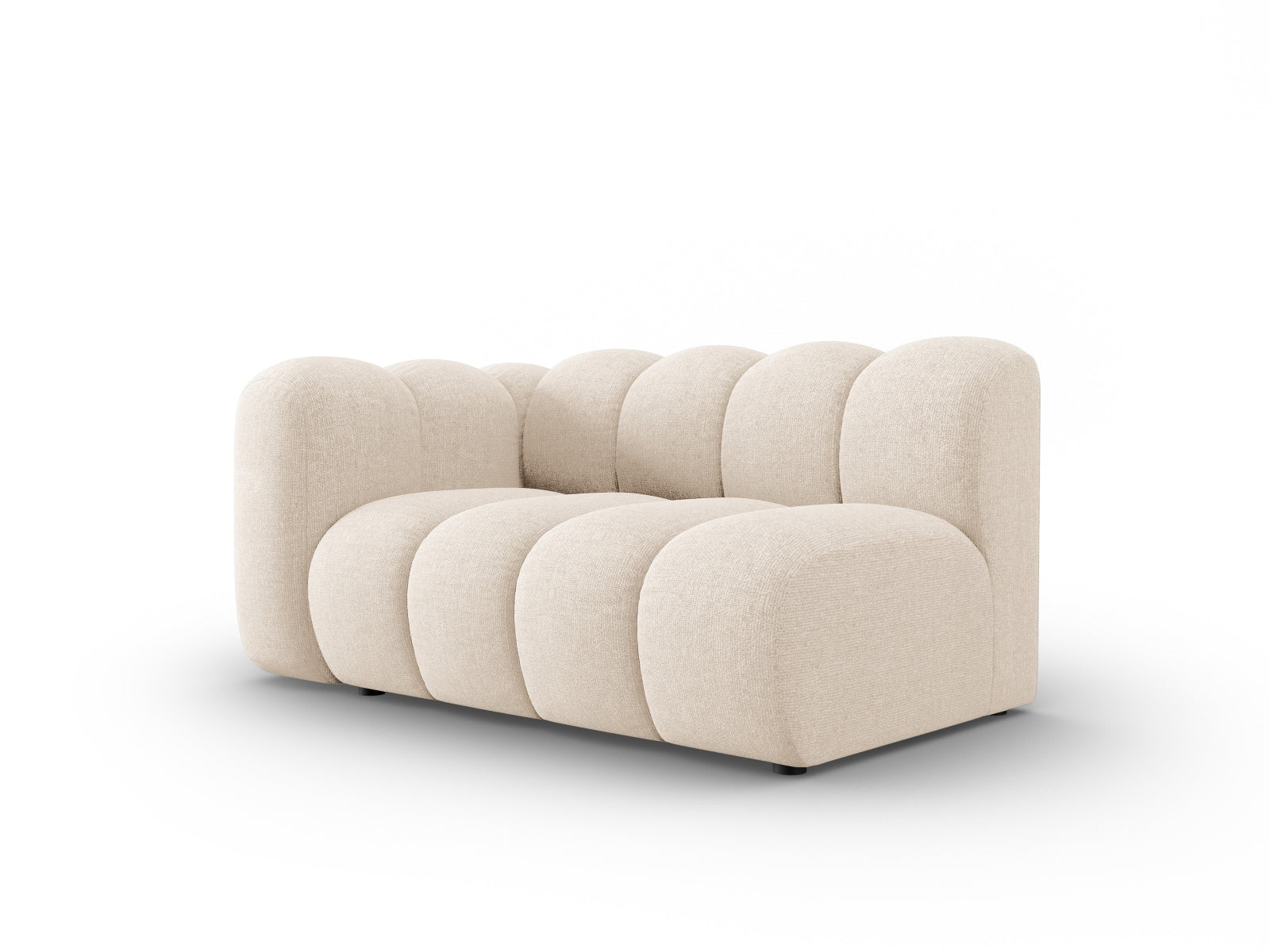 Lupine Modular Sofa links 2 Sitzer in Light Beige präsentiert im Onlineshop von KAQTU Design AG. Modulares Sofa ist von Micadoni