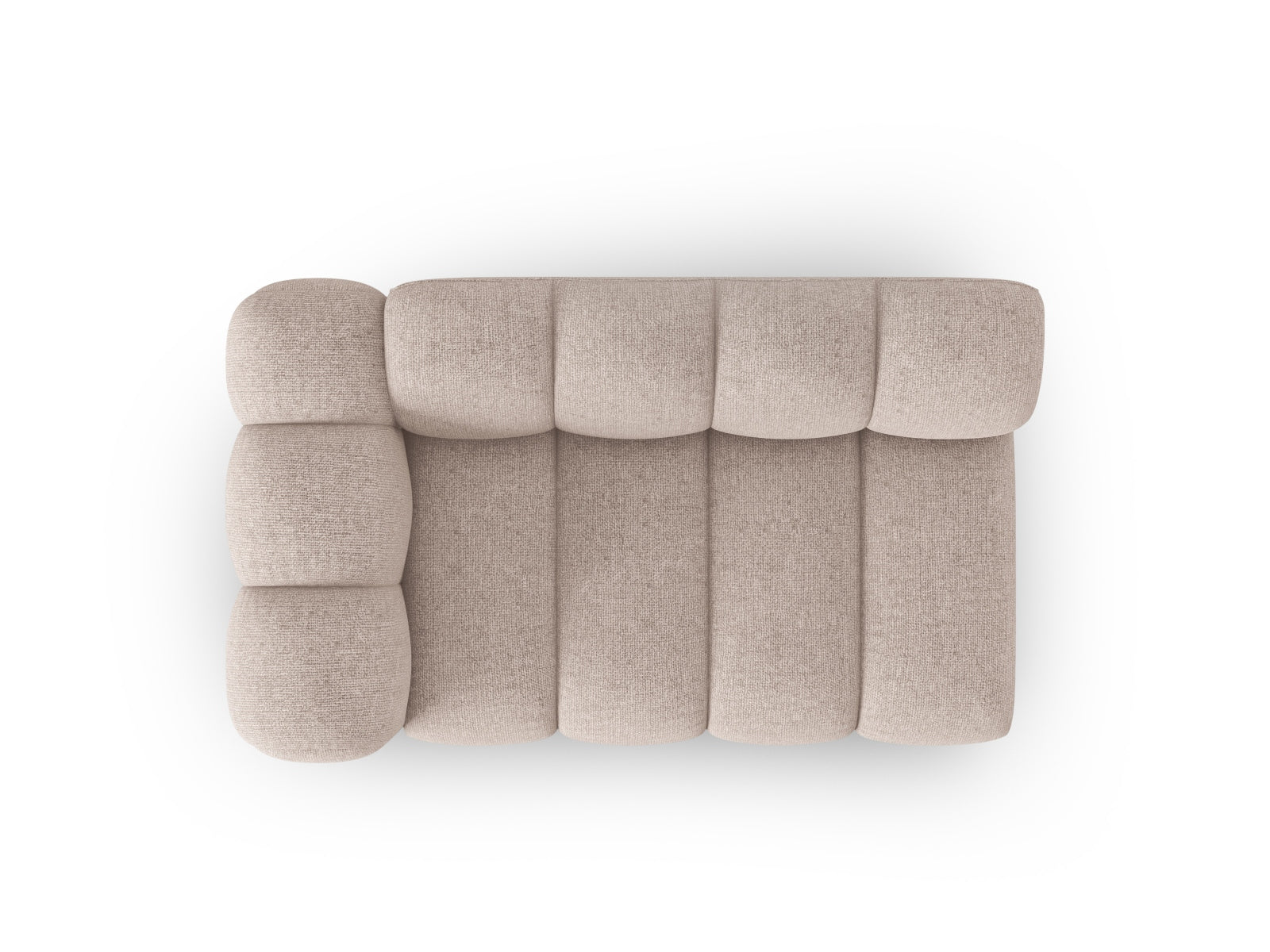 Lupine Modular Sofa links 2 Sitzer in Beige präsentiert im Onlineshop von KAQTU Design AG. Modulares Sofa ist von Micadoni
