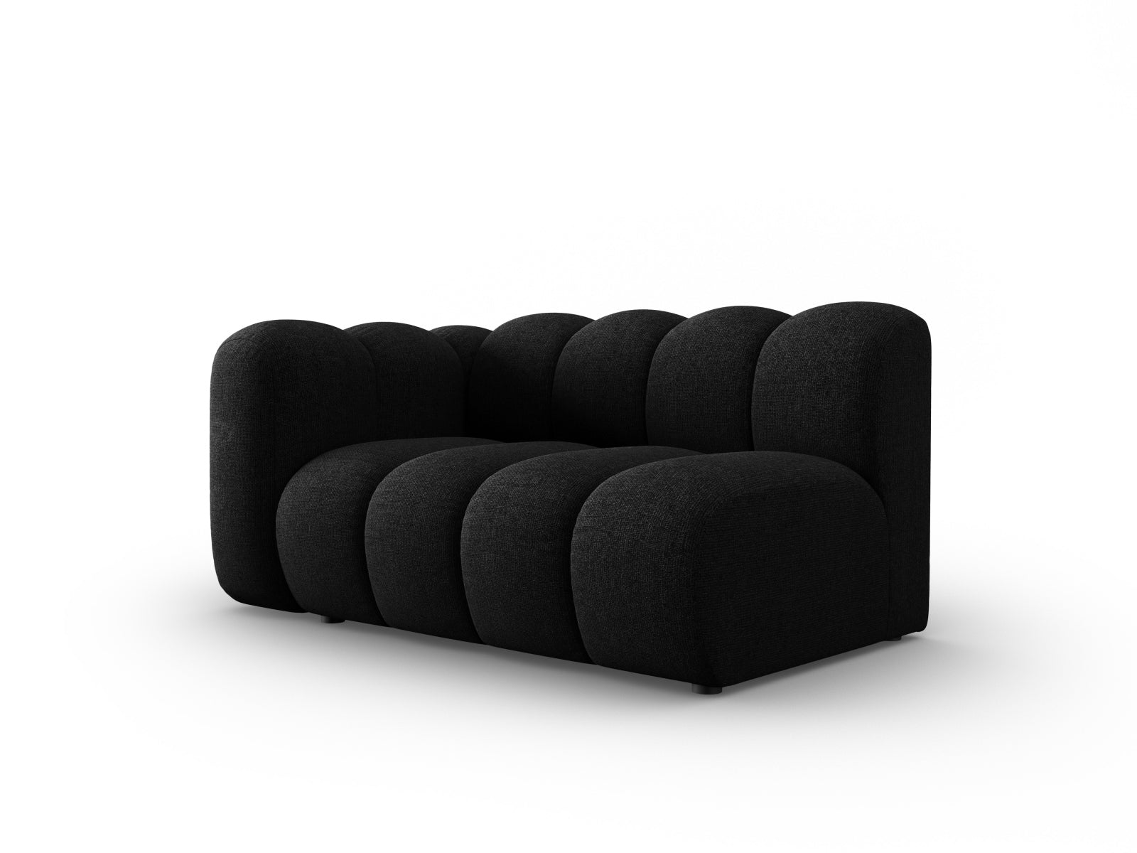 Lupine Modular Sofa links 2 Sitzer in Black präsentiert im Onlineshop von KAQTU Design AG. Modulares Sofa ist von Micadoni
