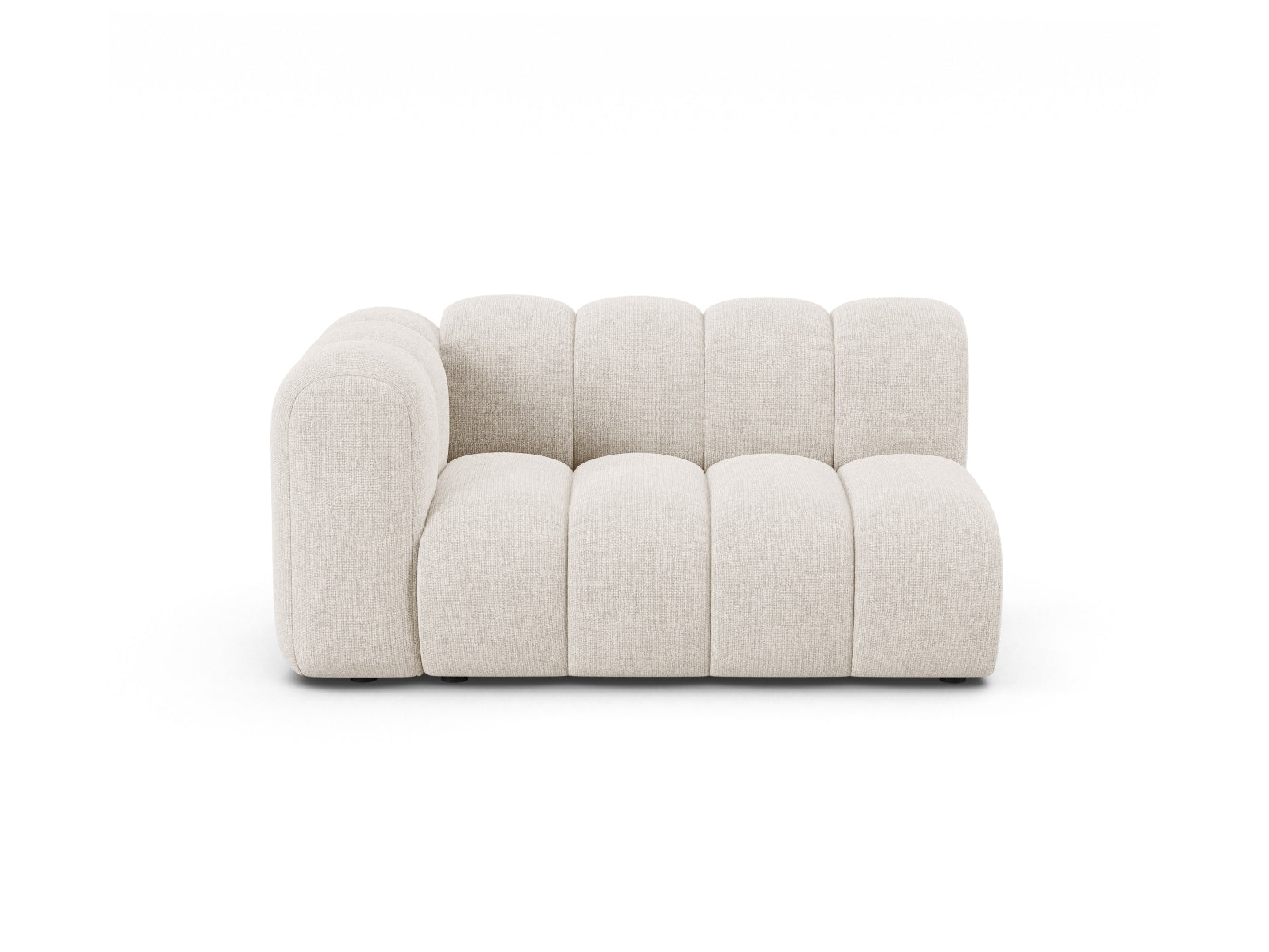 Lupine Modular Sofa links 2 Sitzer in Light Beige präsentiert im Onlineshop von KAQTU Design AG. Modulares Sofa ist von Micadoni