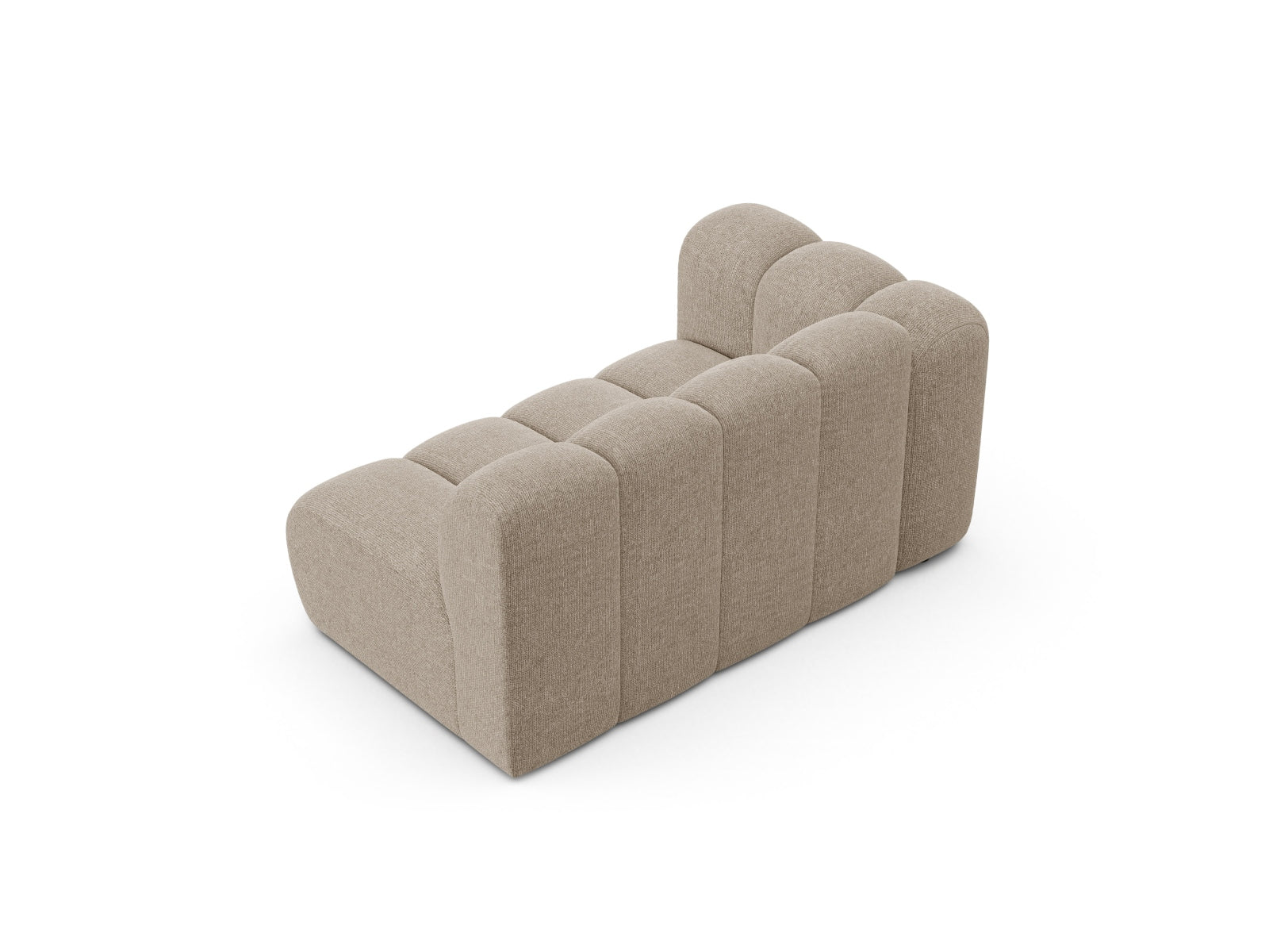 Lupine Modular Sofa links 2 Sitzer in Dark Beige präsentiert im Onlineshop von KAQTU Design AG. Modulares Sofa ist von Micadoni