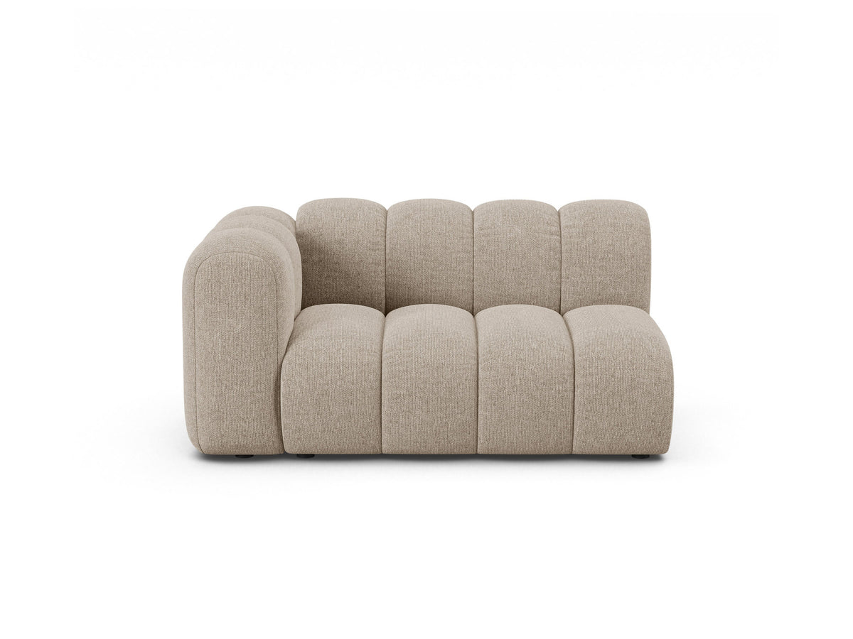 Lupine Modular Sofa links 2 Sitzer in Dark Beige-Eden präsentiert im Onlineshop von KAQTU Design AG. Modulares Sofa ist von Micadoni