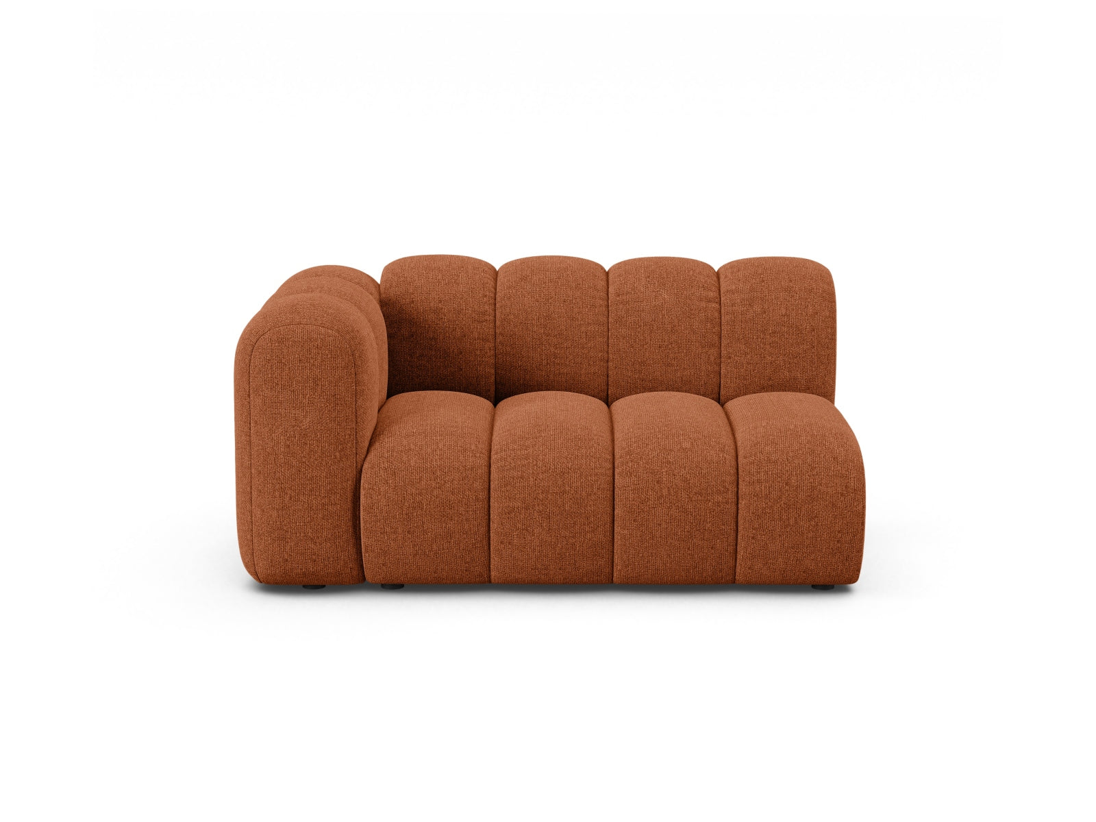 Lupine Modular Sofa links 2 Sitzer in Brick präsentiert im Onlineshop von KAQTU Design AG. Modulares Sofa ist von Micadoni