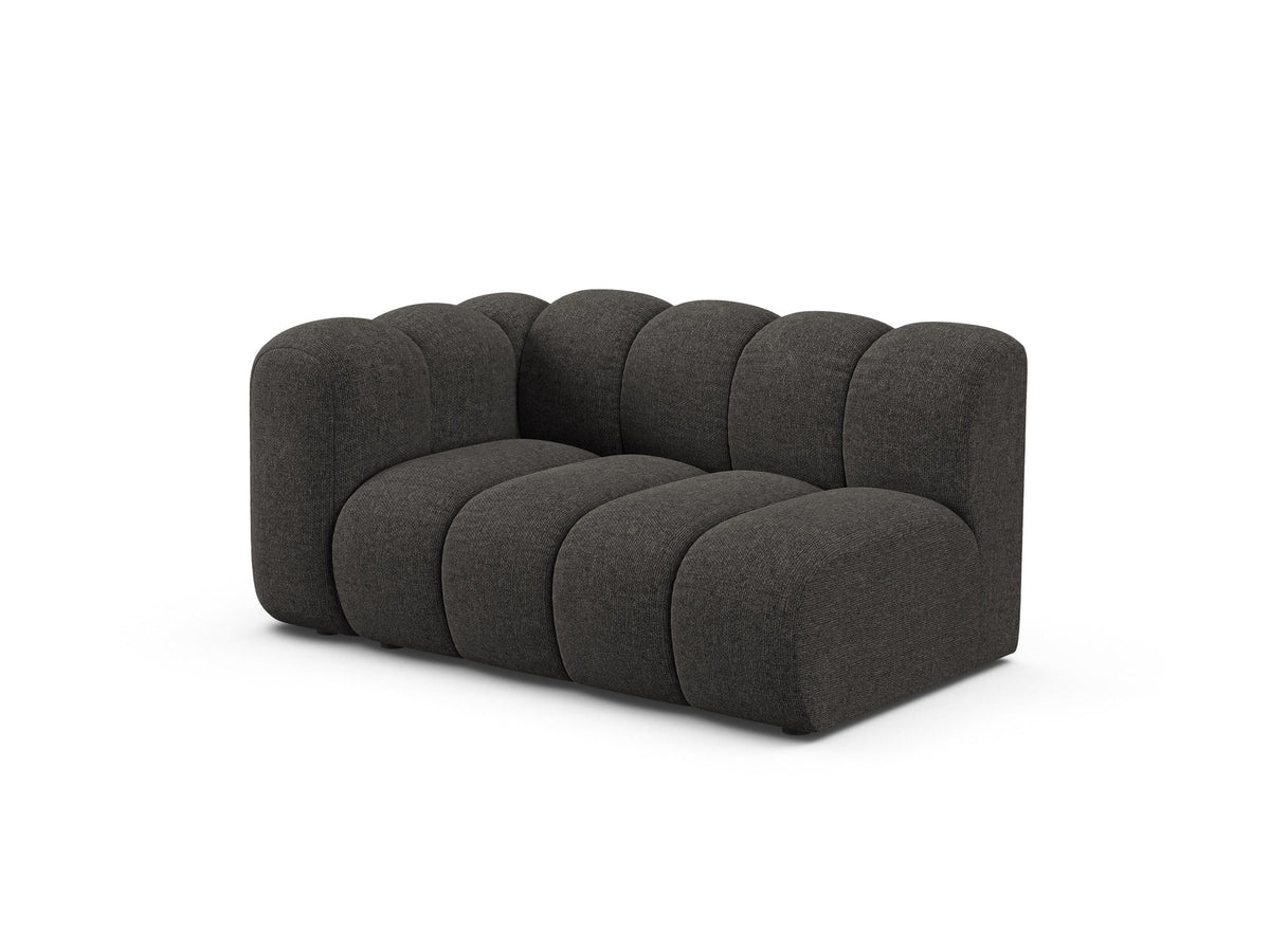 Lupine Modular Sofa links 2 Sitzer in Dark Grey-Eden präsentiert im Onlineshop von KAQTU Design AG. Modulares Sofa ist von Micadoni