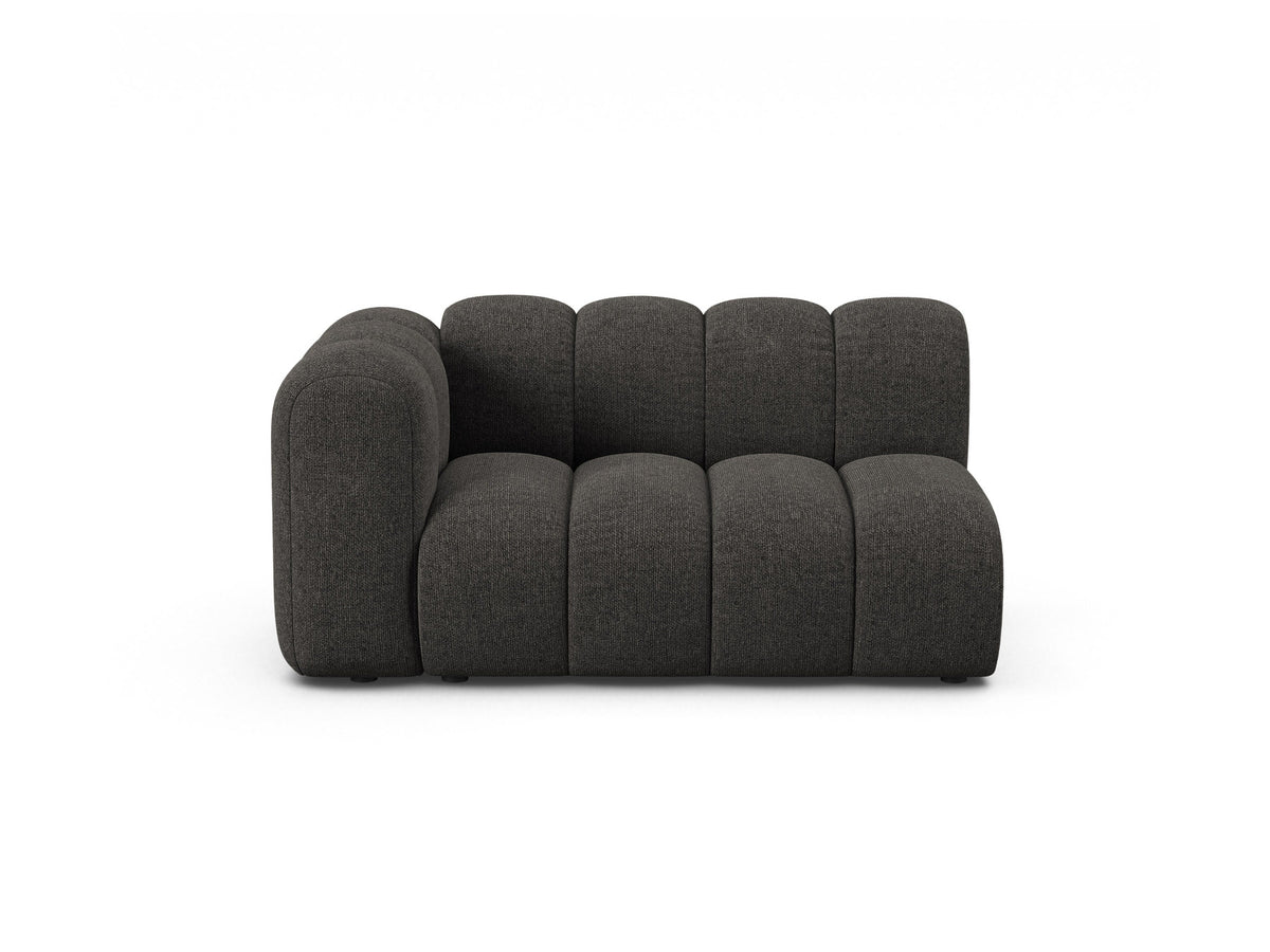 Lupine Modular Sofa links 2 Sitzer in Dark Grey-Eden präsentiert im Onlineshop von KAQTU Design AG. Modulares Sofa ist von Micadoni