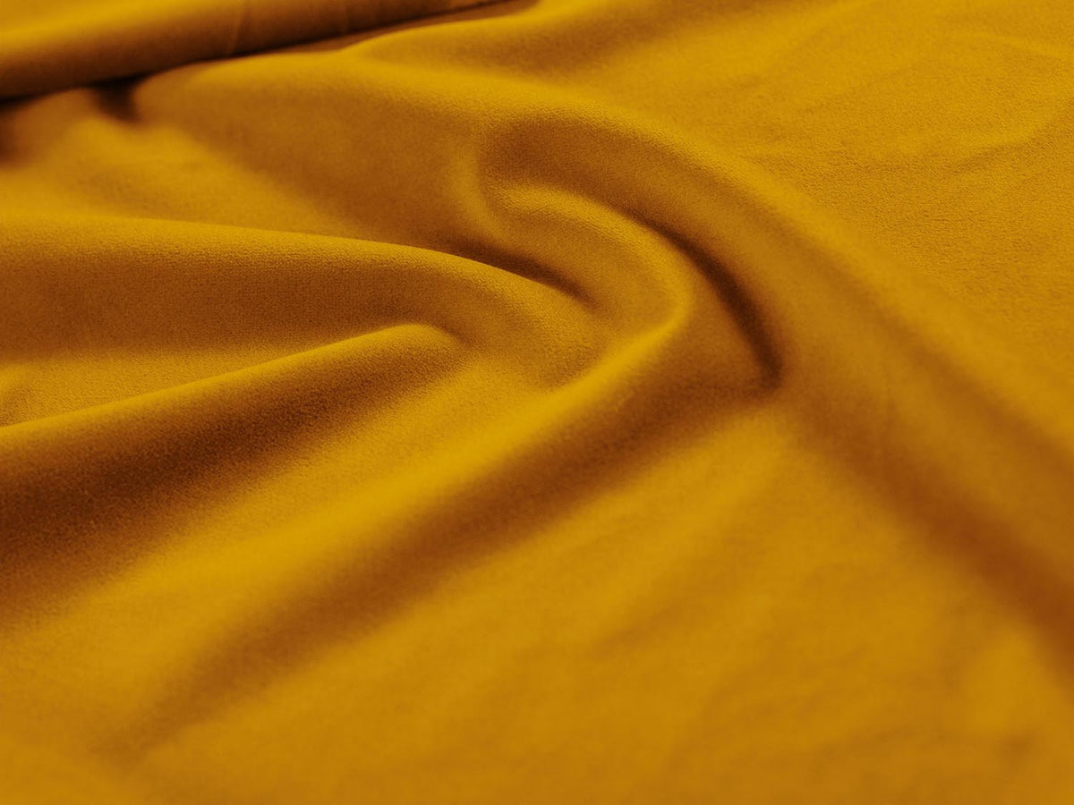 Lupine Velour links Modular Sofa 2 Sitzer in Yellow-Salvador präsentiert im Onlineshop von KAQTU Design AG. Modulares Sofa ist von Micadoni