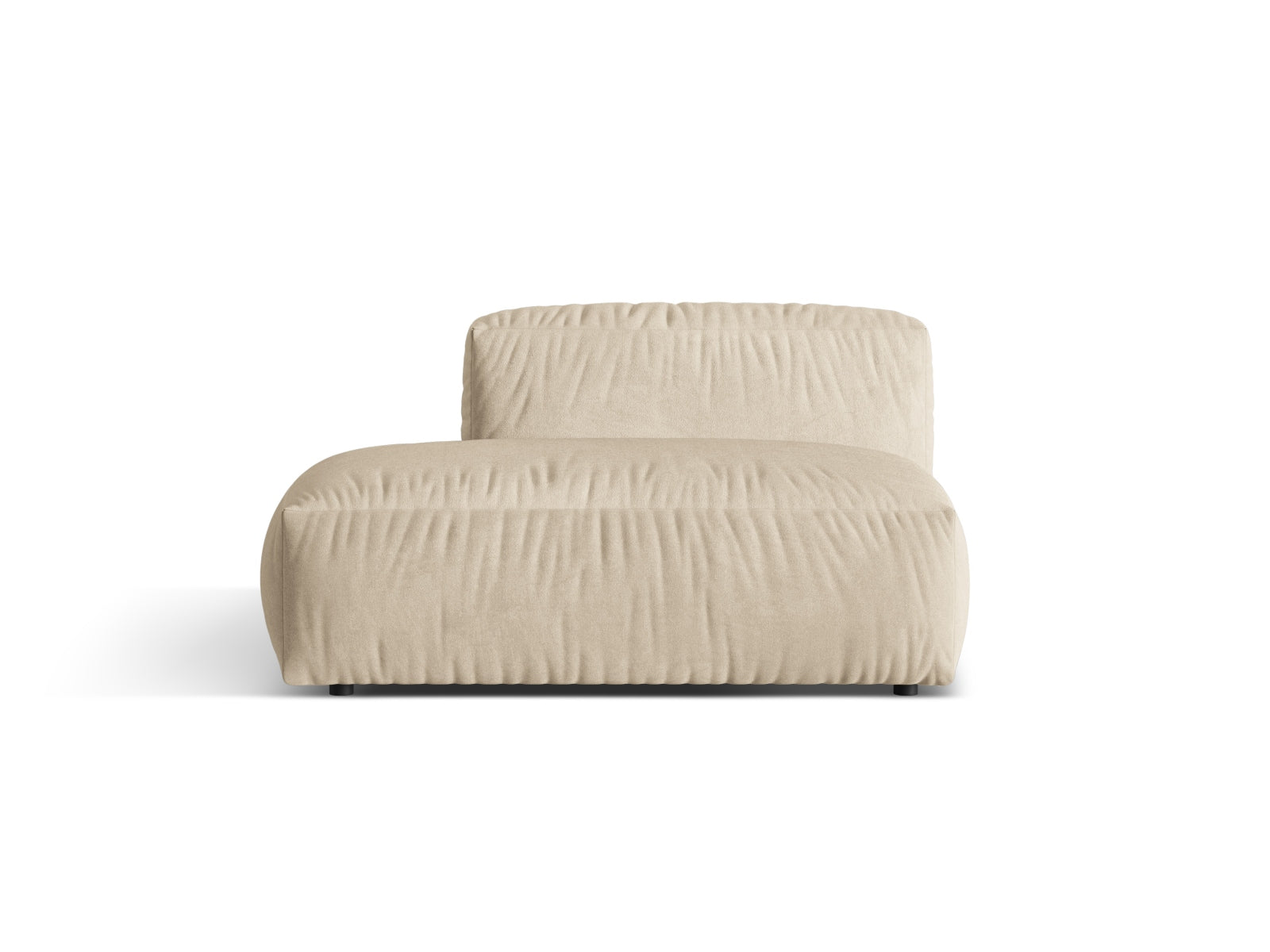 Martina Sofa links 2 Sitzer in Light Beige-Vogue präsentiert im Onlineshop von KAQTU Design AG. L-Sofa links ist von Micadoni