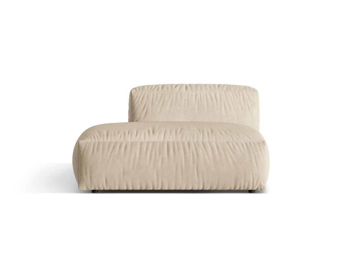 Martina Sofa links 2 Sitzer in Light Beige-Vogue präsentiert im Onlineshop von KAQTU Design AG. Modulares Sofa ist von Micadoni