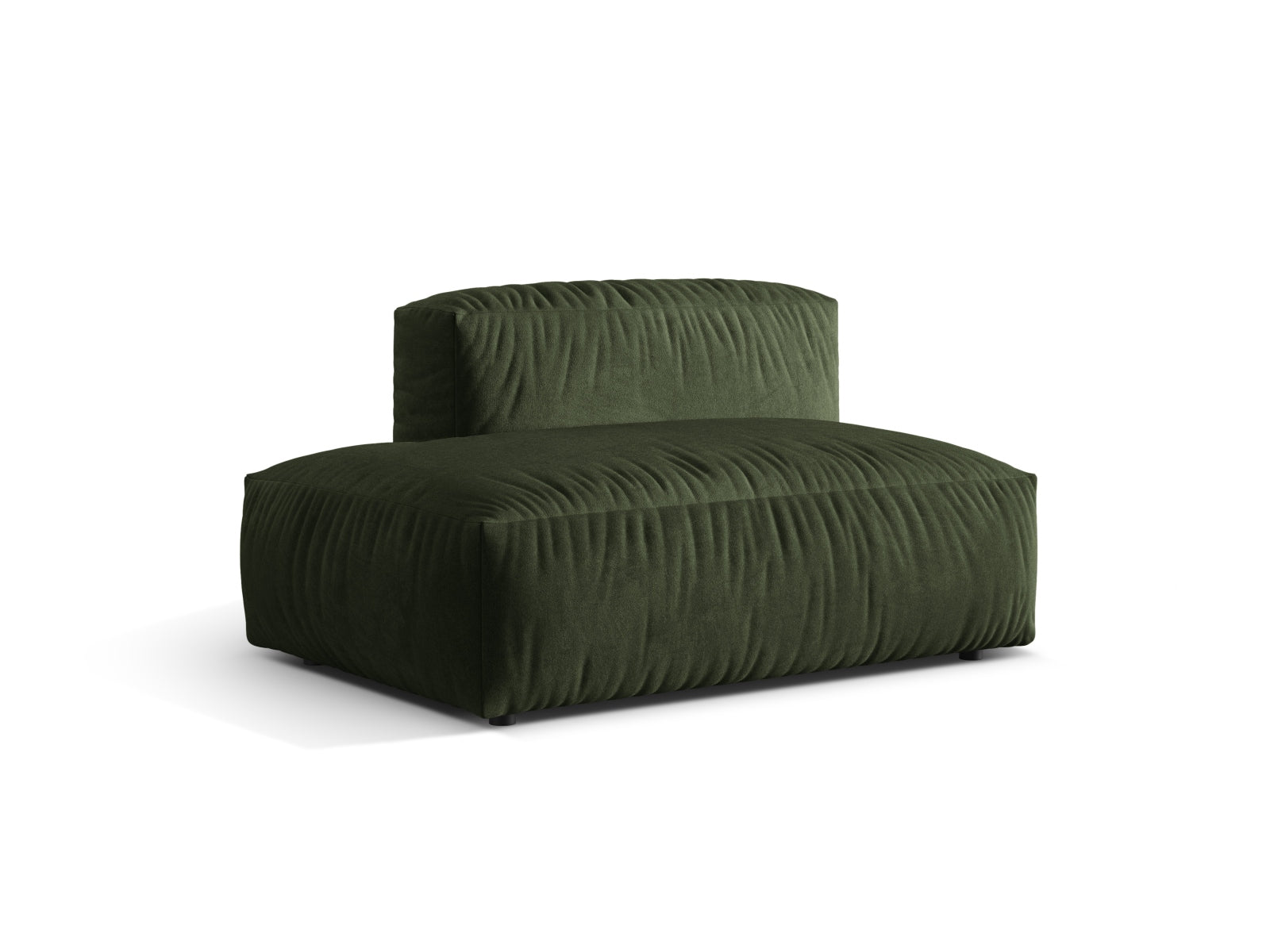 Elegantes Martina Sofa links 2 Sitzer in der Farbe Green-Vogue, ideal für stilvolle Wohnräume, erhältlich bei KAQTU Design AG.