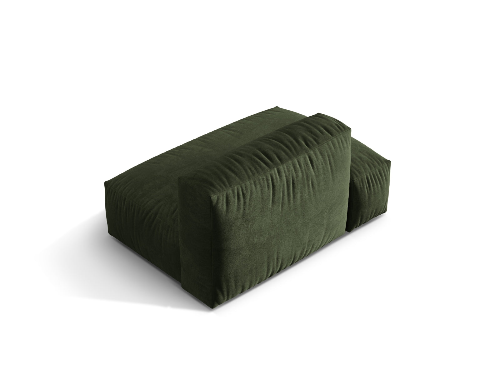 Modernes 2-Sitzer Sofa Martina links in Green-Vogue, perfekt für gemütliche und stilvolle Wohnbereiche, erhältlich bei KAQTU.