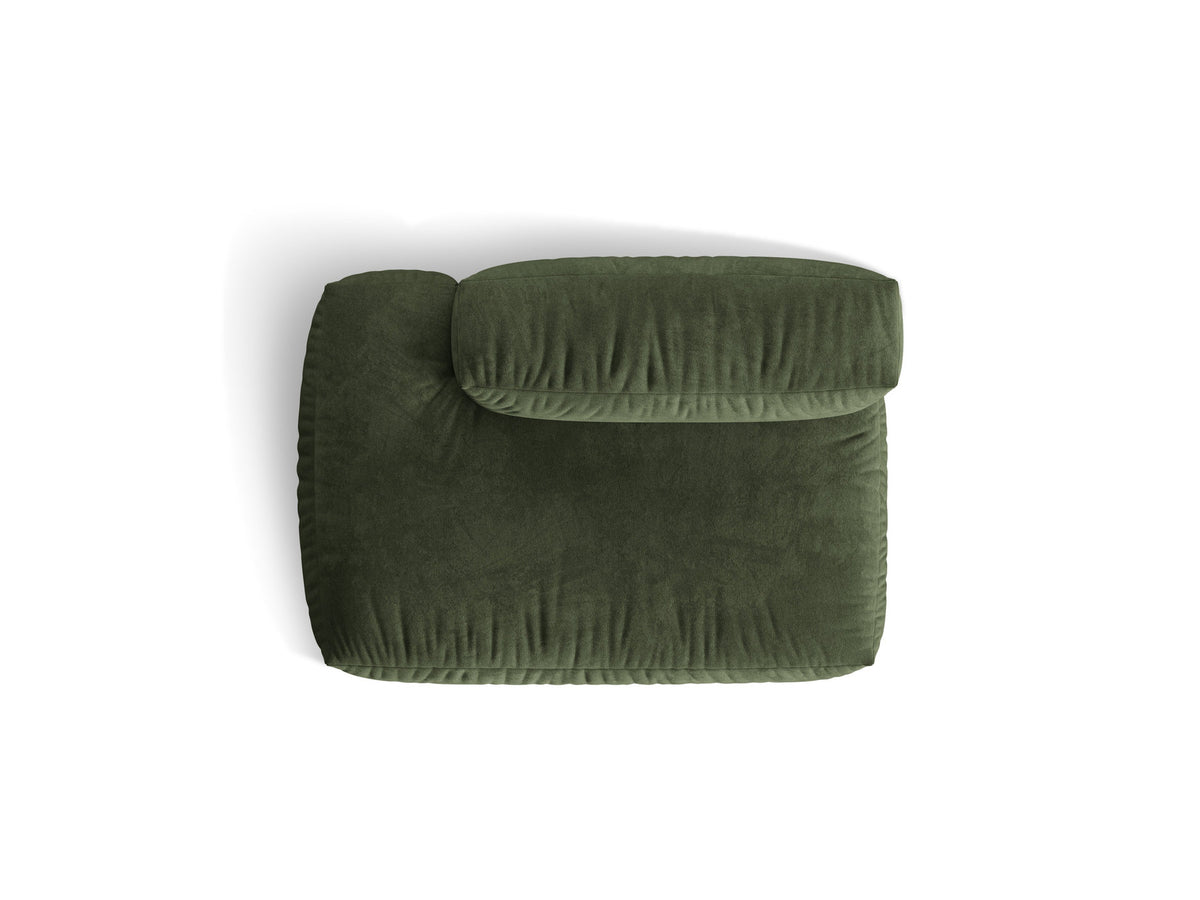 Martina Sofa links 2 Sitzer in Green-Vogue präsentiert im Onlineshop von KAQTU Design AG. Modulares Sofa ist von Micadoni