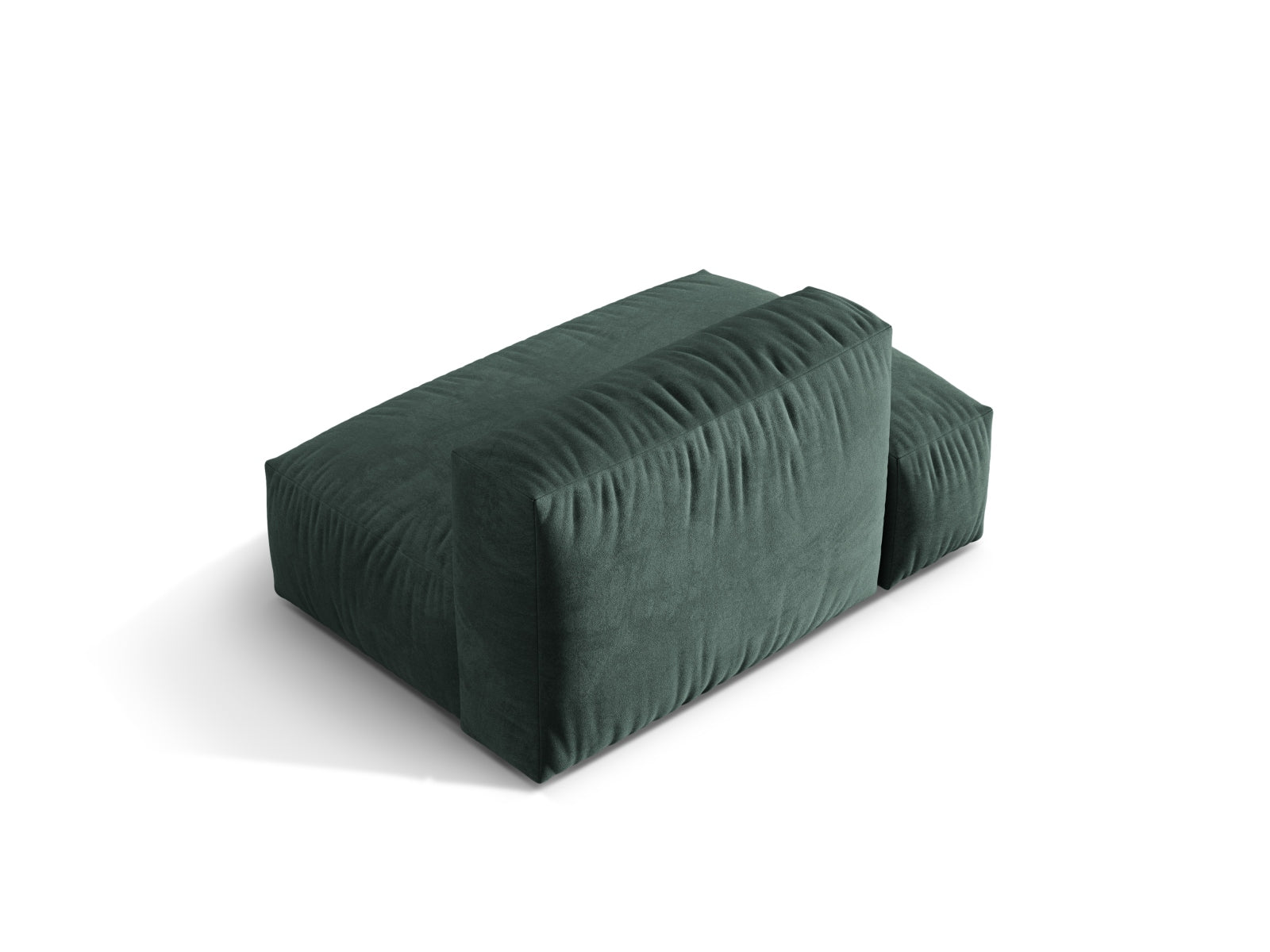 Stylisches 2-Sitzer Sofa Martina in Petrol-Vogue, linksseitig, perfekt für zeitgemäße Wohnkonzepte. Hochwertige Verarbeitung von Micadoni.