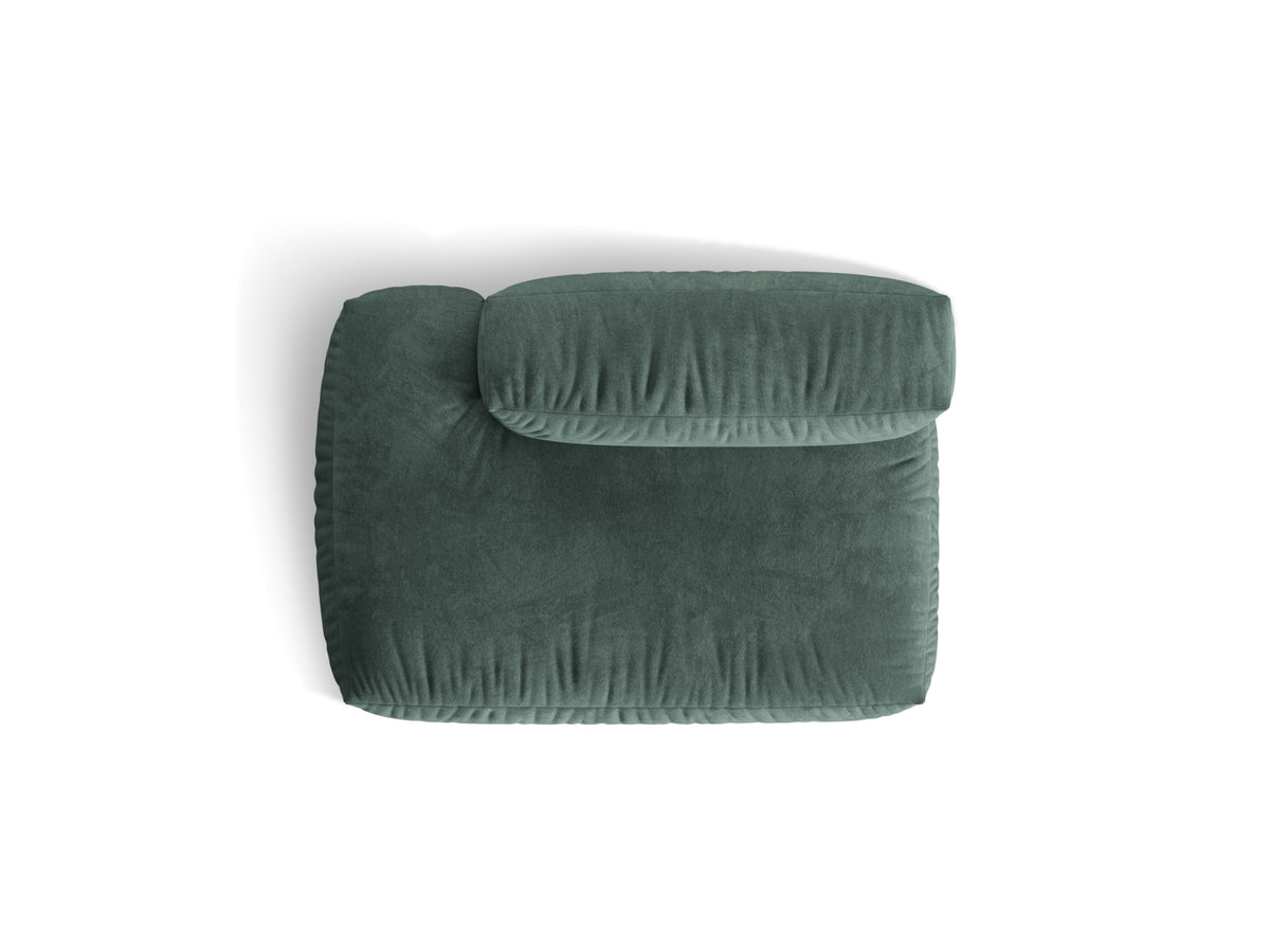 Martina Sofa links 2 Sitzer in Petrol-Vogue präsentiert im Onlineshop von KAQTU Design AG. L-Sofa links ist von Micadoni