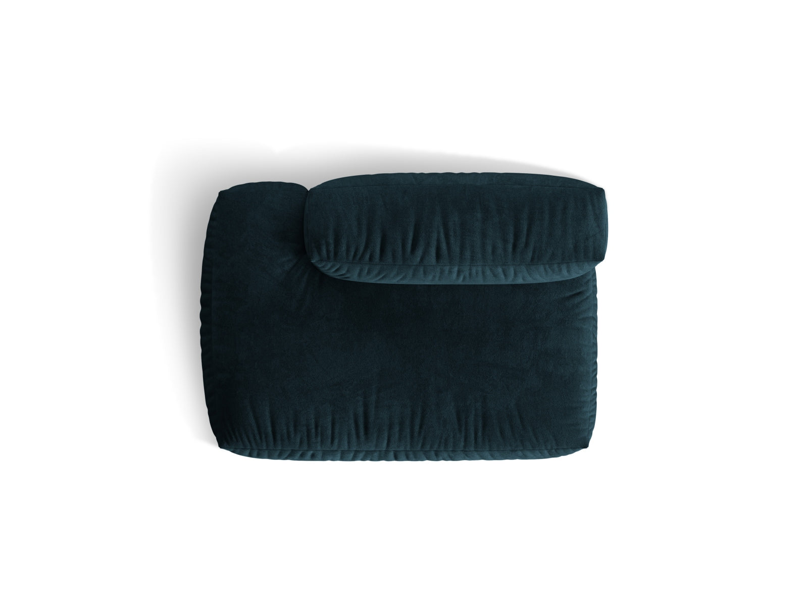 Elegantes linksseitiges 2-Sitzer Sofa Martina in trendigem Petrol, ideal für stilvolle Wohnräume. Hochwertige Verarbeitung von Micadoni.