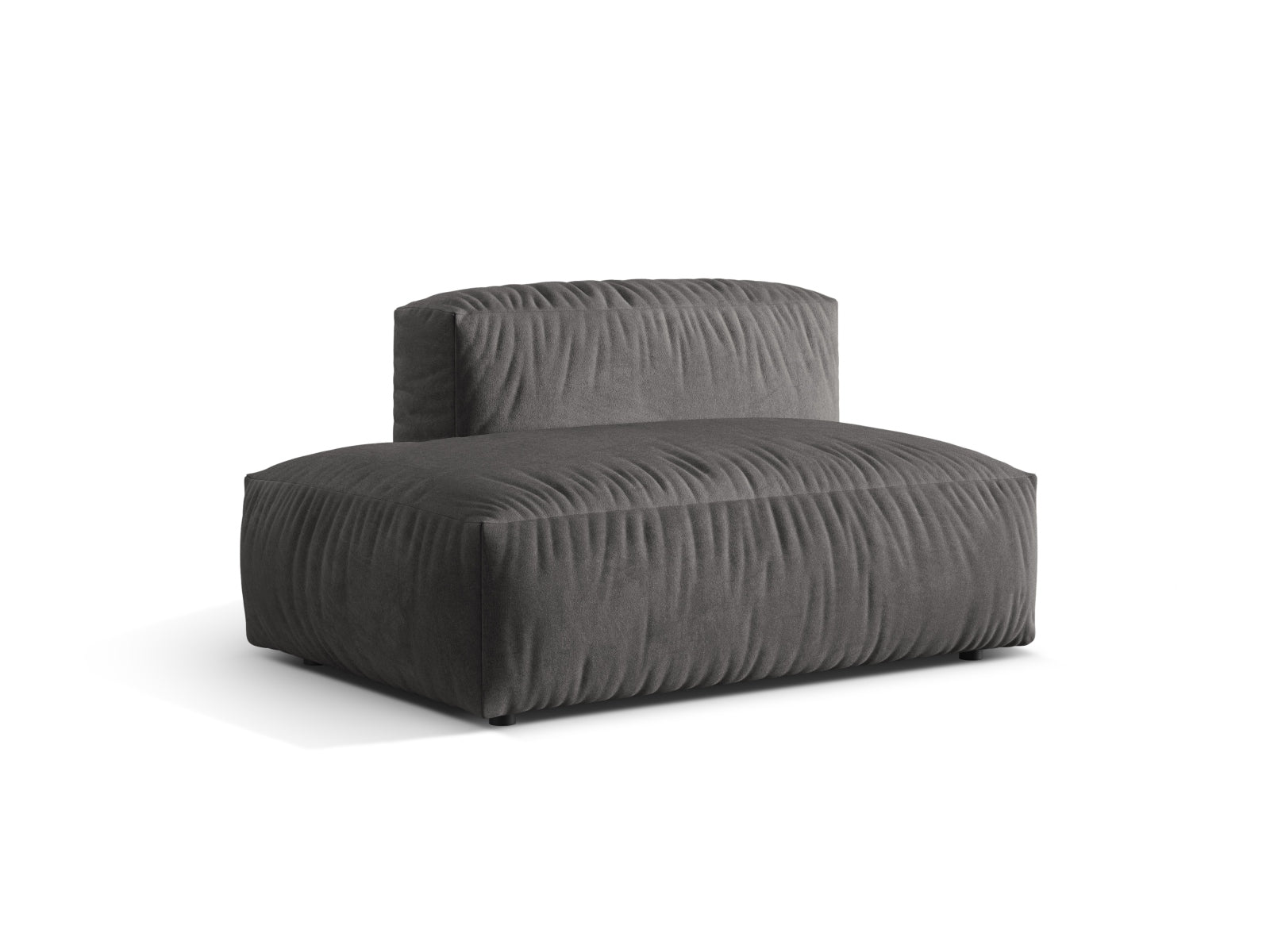 Elegantes Martina Sofa links 2 Sitzer in stilvollem Grey-Vogue, ideal für moderne Wohnräume, erhältlich bei KAQTU Design AG.