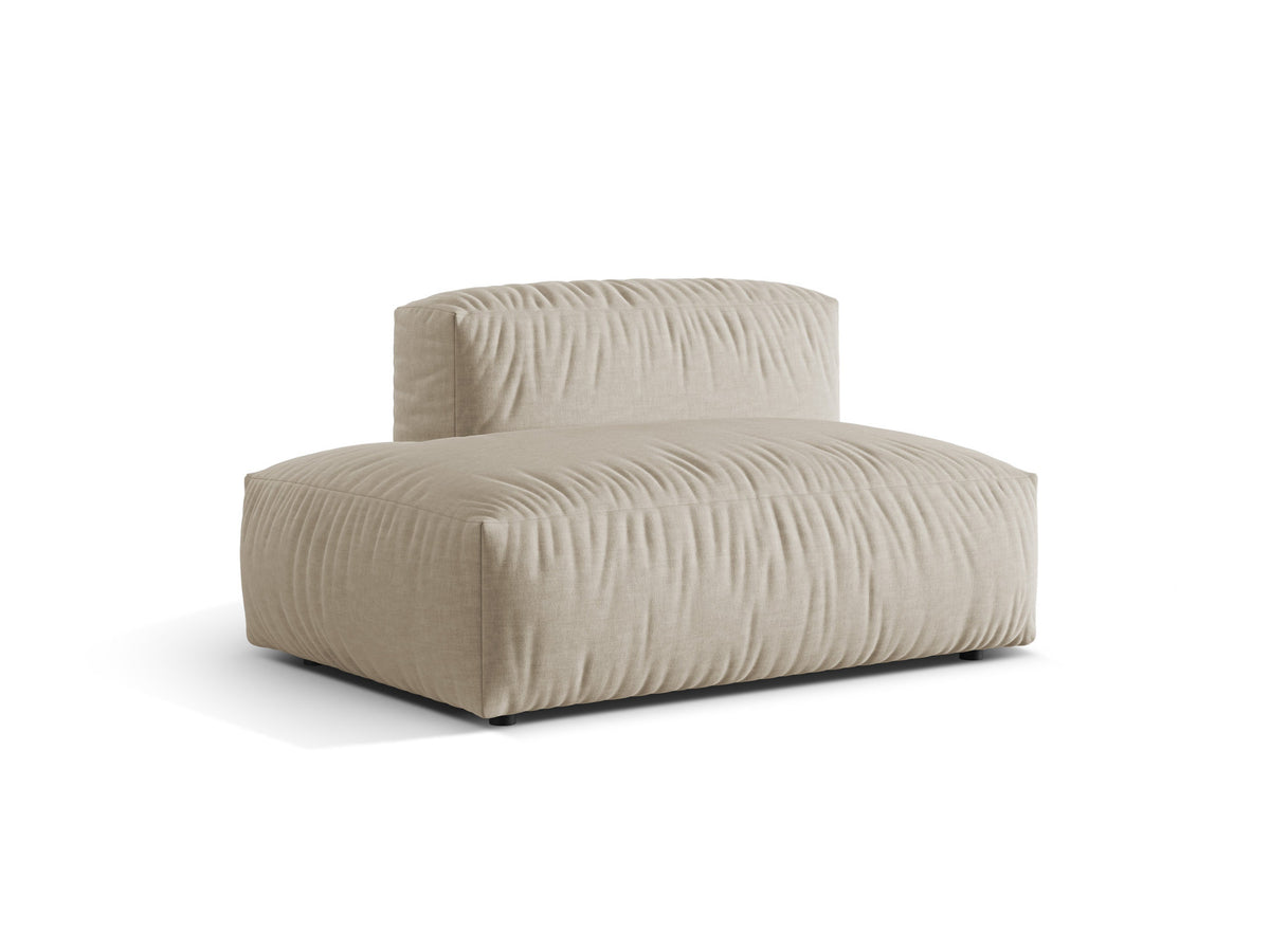 Martina Sofa links 2 Sitzer in Light Beige-Boston präsentiert im Onlineshop von KAQTU Design AG. Modulares Sofa ist von Micadoni